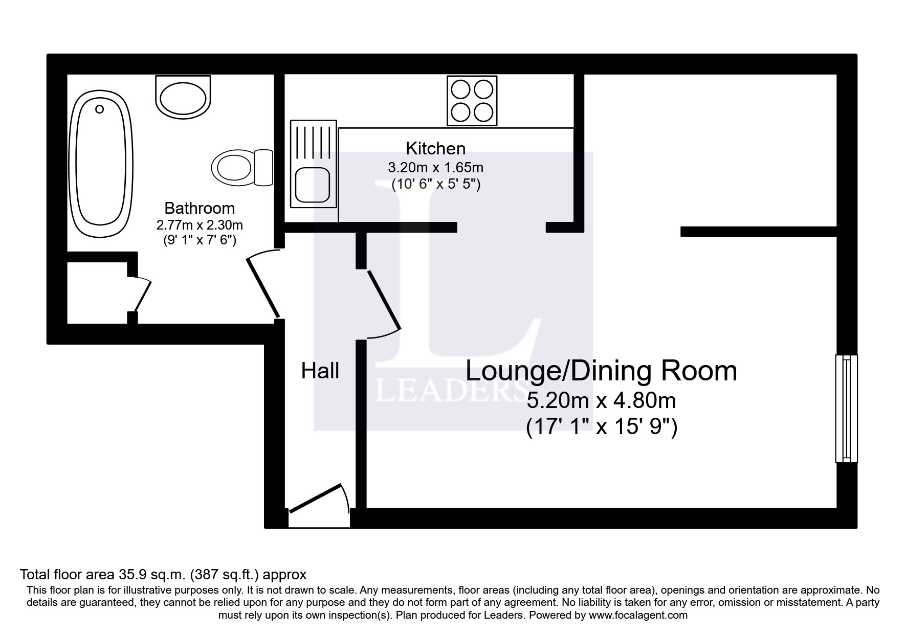Kinvara Heights, 158 Cheapside B12, studio to rent 59570685