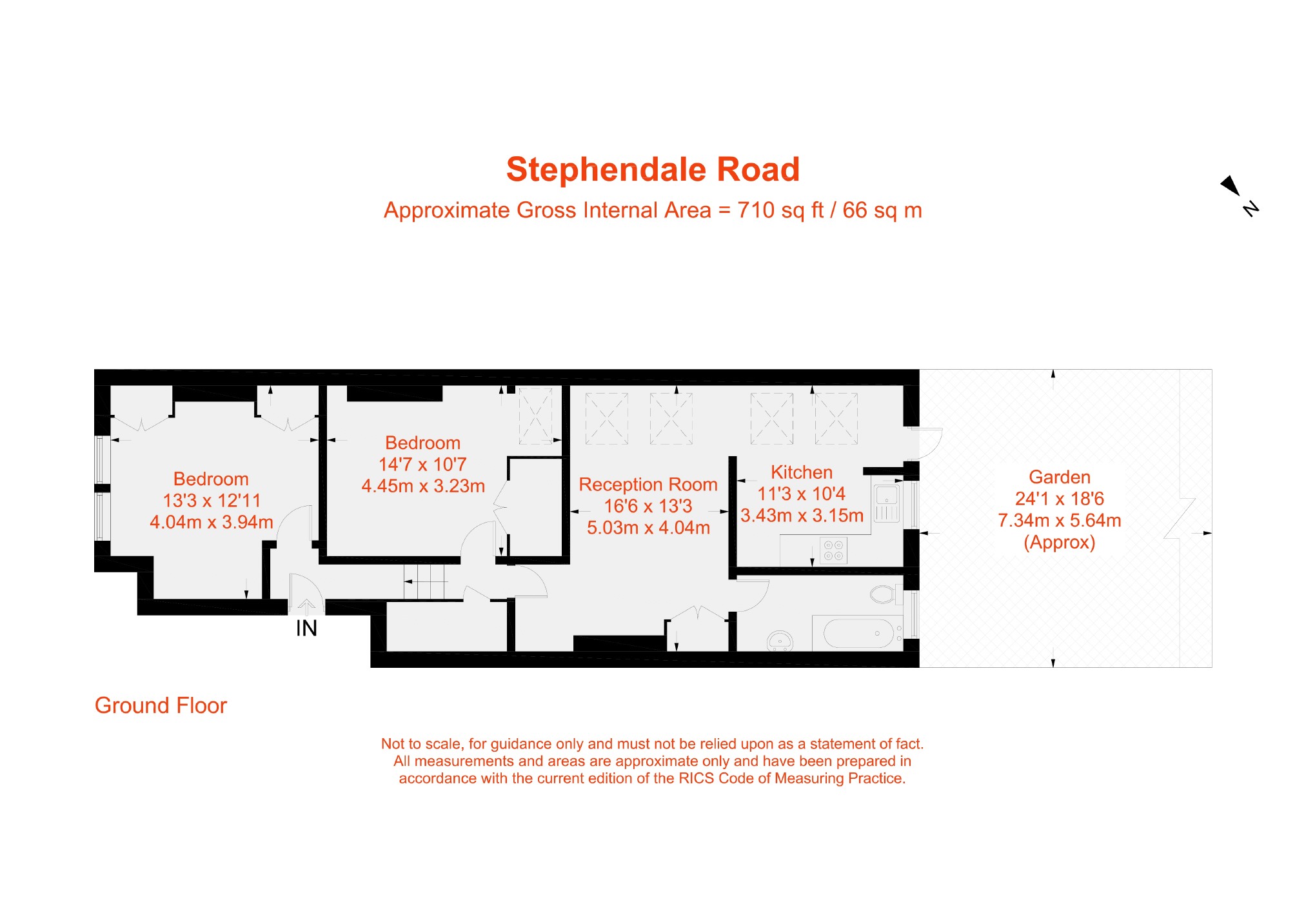 2 Bedrooms Flat to rent in Stephendale Road, Fulham, London SW6