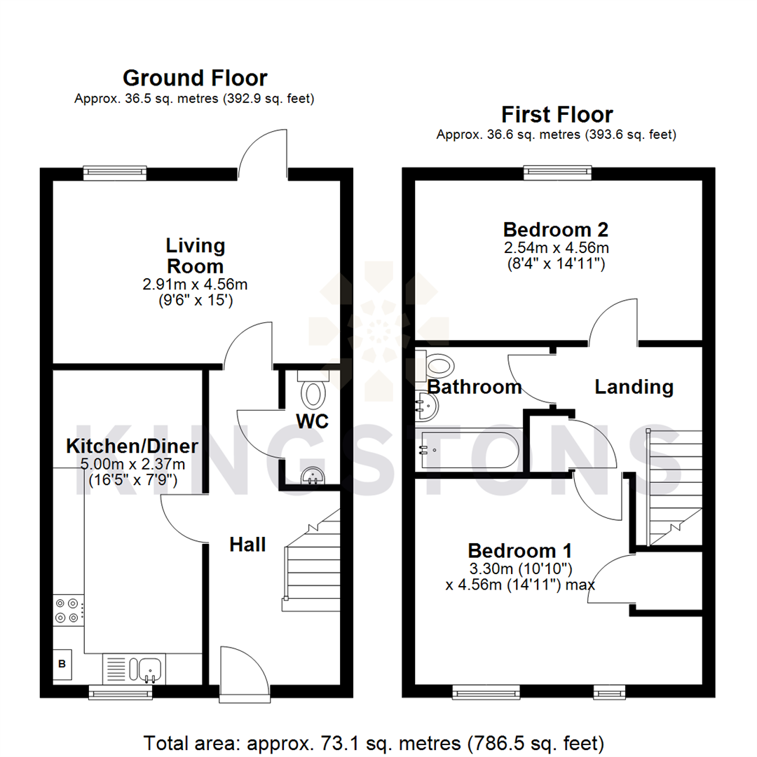 10, Teachers Way, Melksham floorplan
