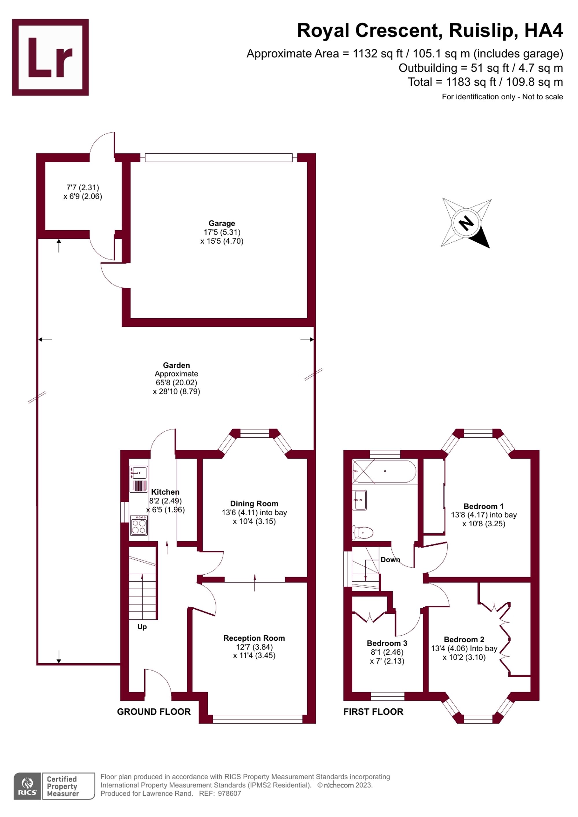 Royal Crescent, Ruislip HA4, 3 bedroom semidetached house for sale 64974188 PrimeLocation
