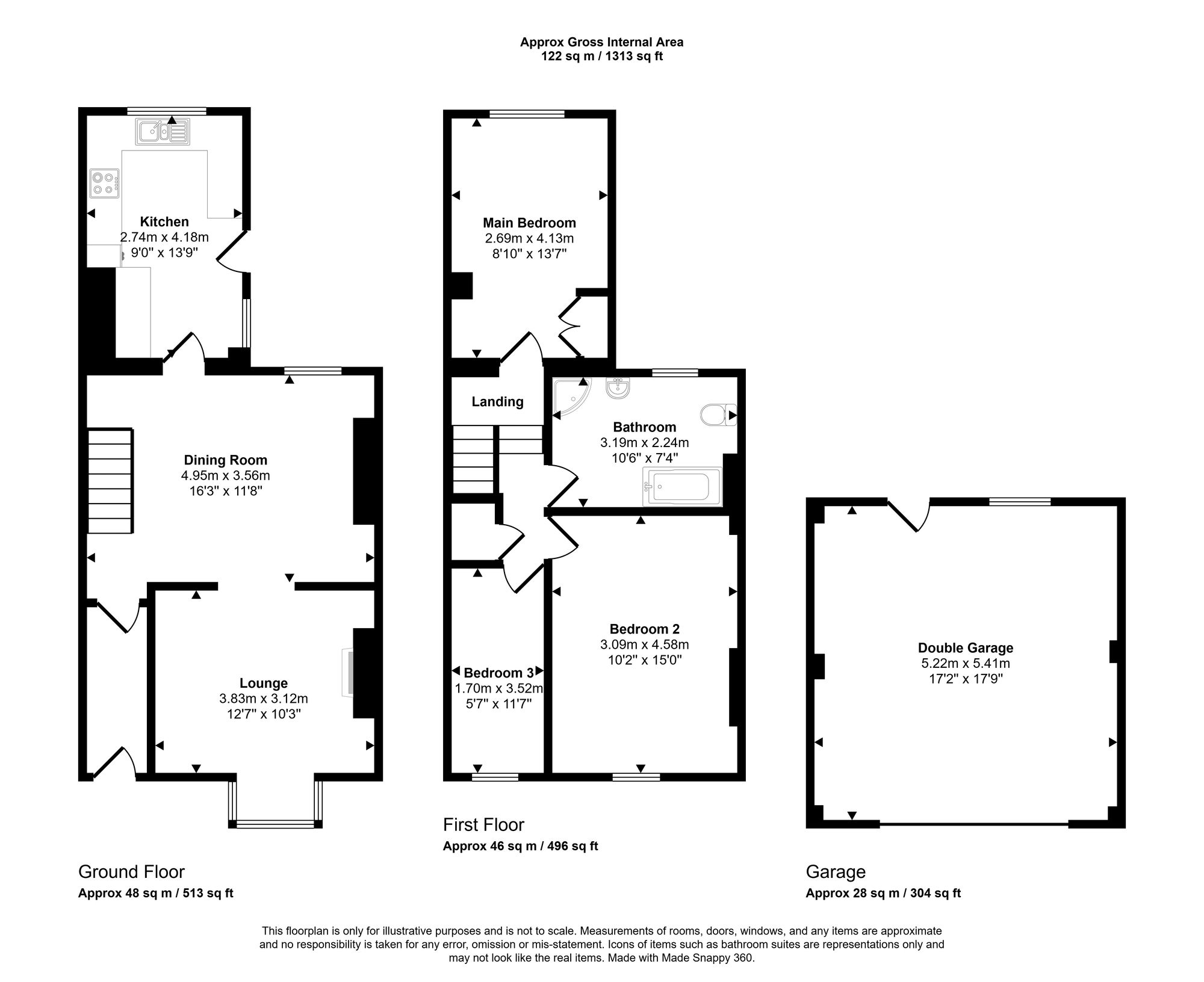 71 Heol Fach, Bridgend floorplan