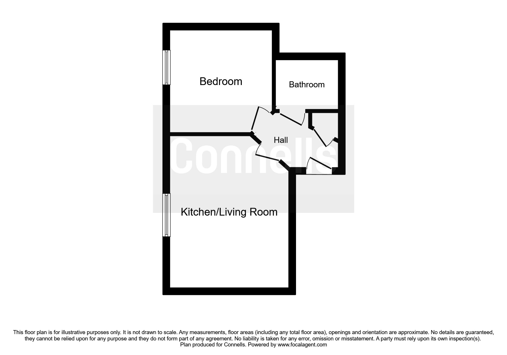 Flat 8, The Peninsula, 42, Buckingham Street, Aylesbury floorplan