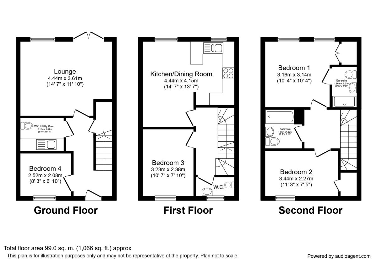 4 Bedrooms  to rent in Quins Croft, Leyland PR25