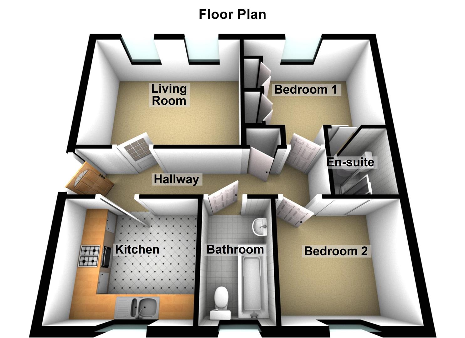 11, Regal Place, Peterborough floorplan