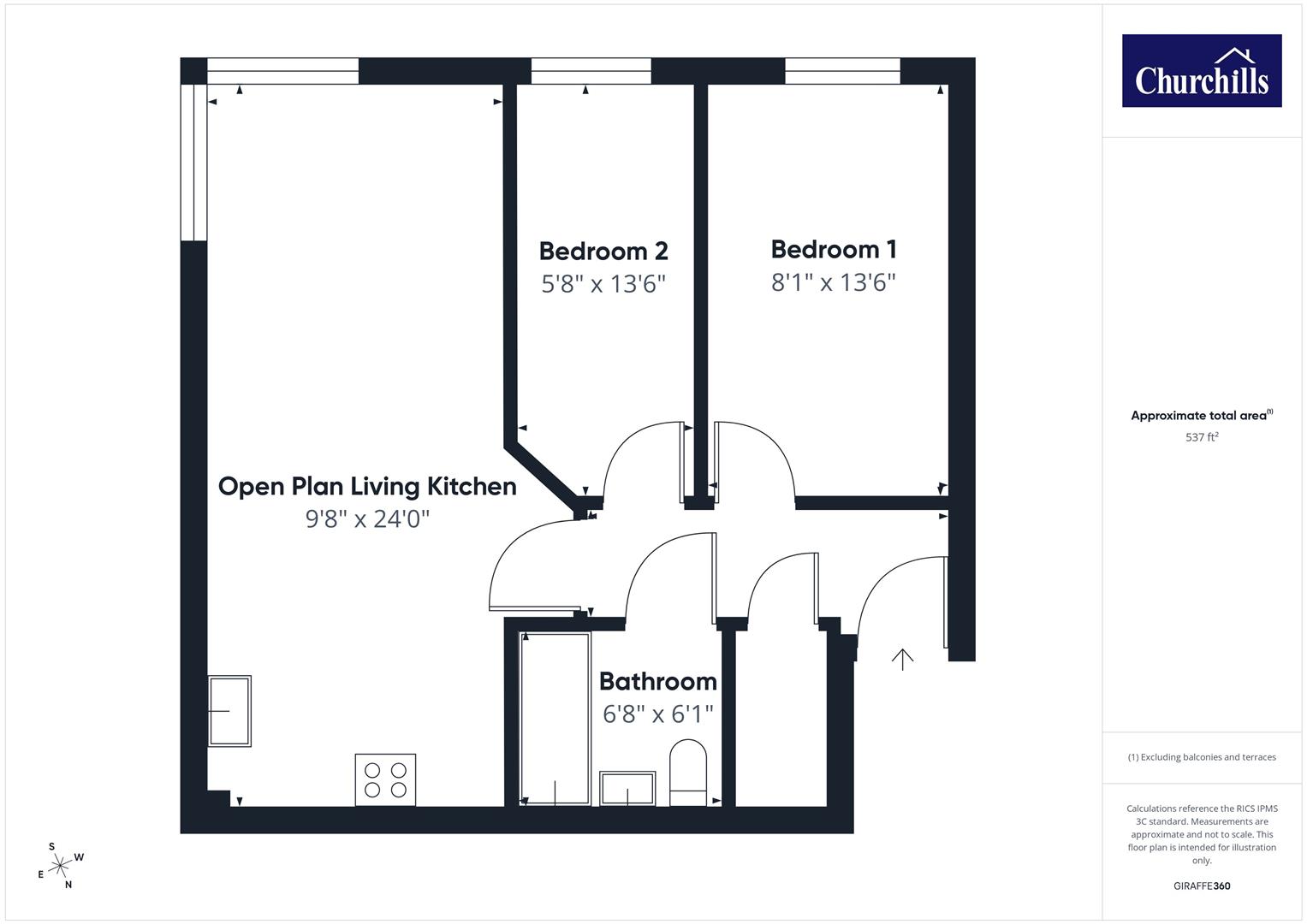 College Mews, York floorplan