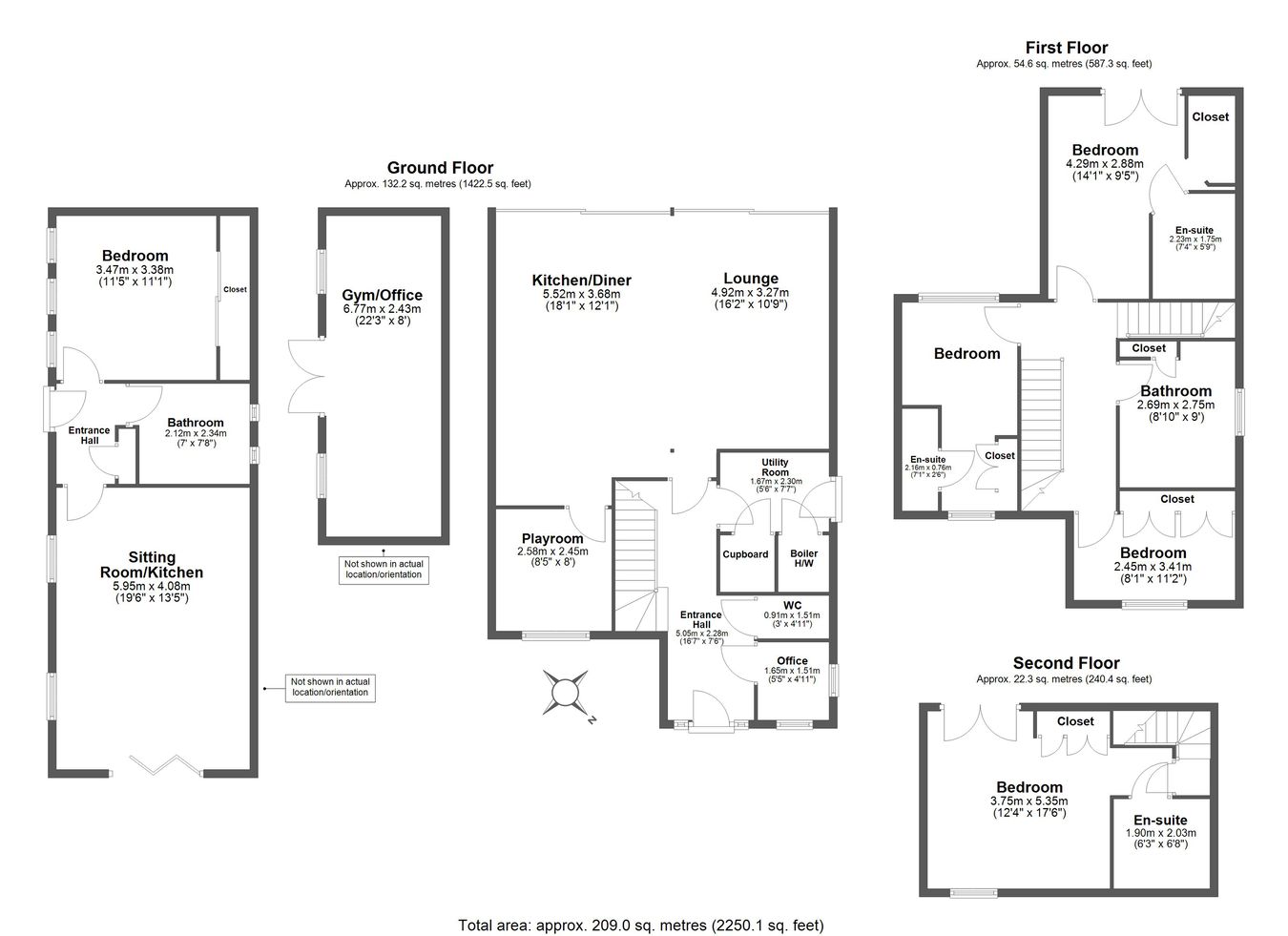 Ardley Crescent, Bishop's Stortford floorplan