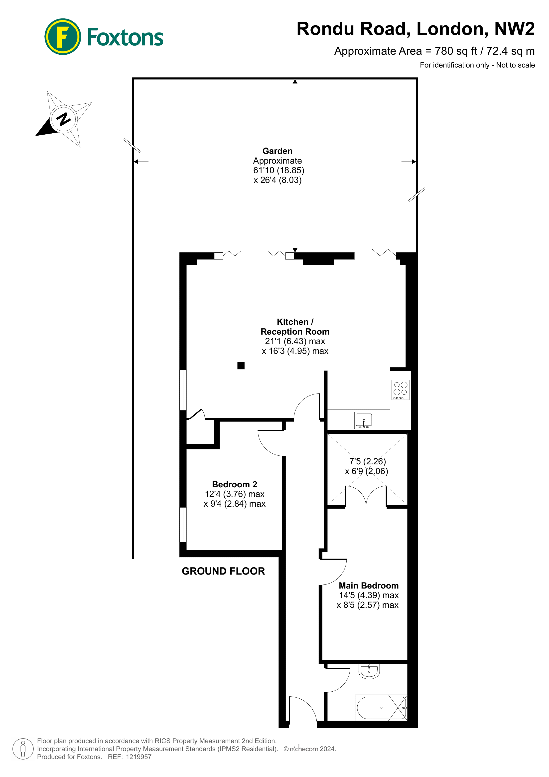 Rondu Road, Cricklewood floorplan