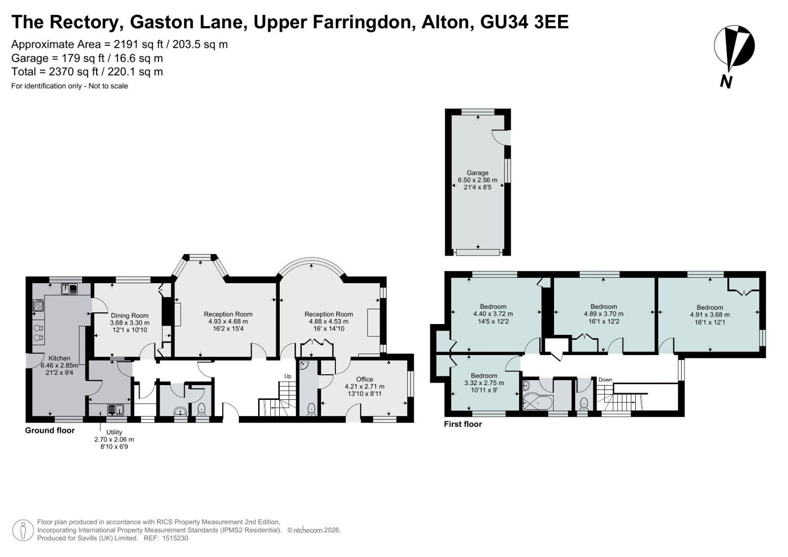 The Rectory,, Gaston Lane, Alton floorplan