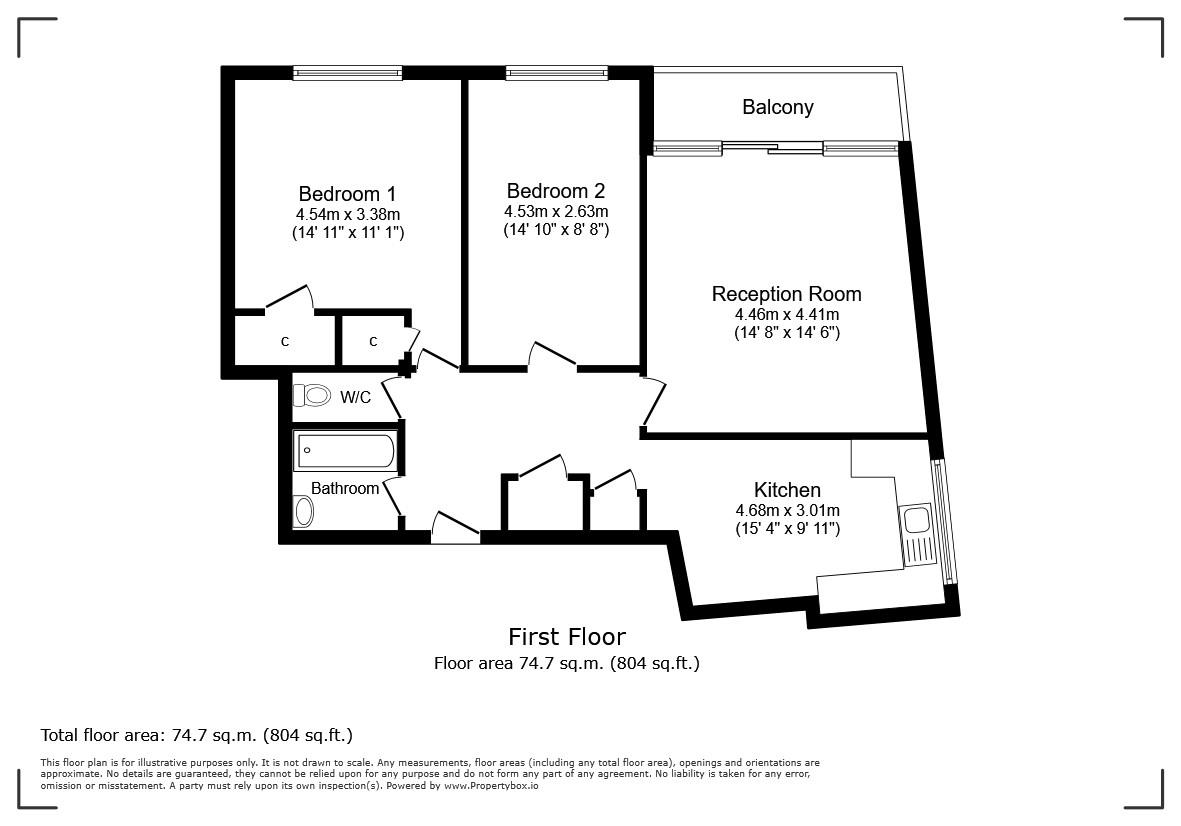 53 Numa Court, Justin Close, Brentford floorplan