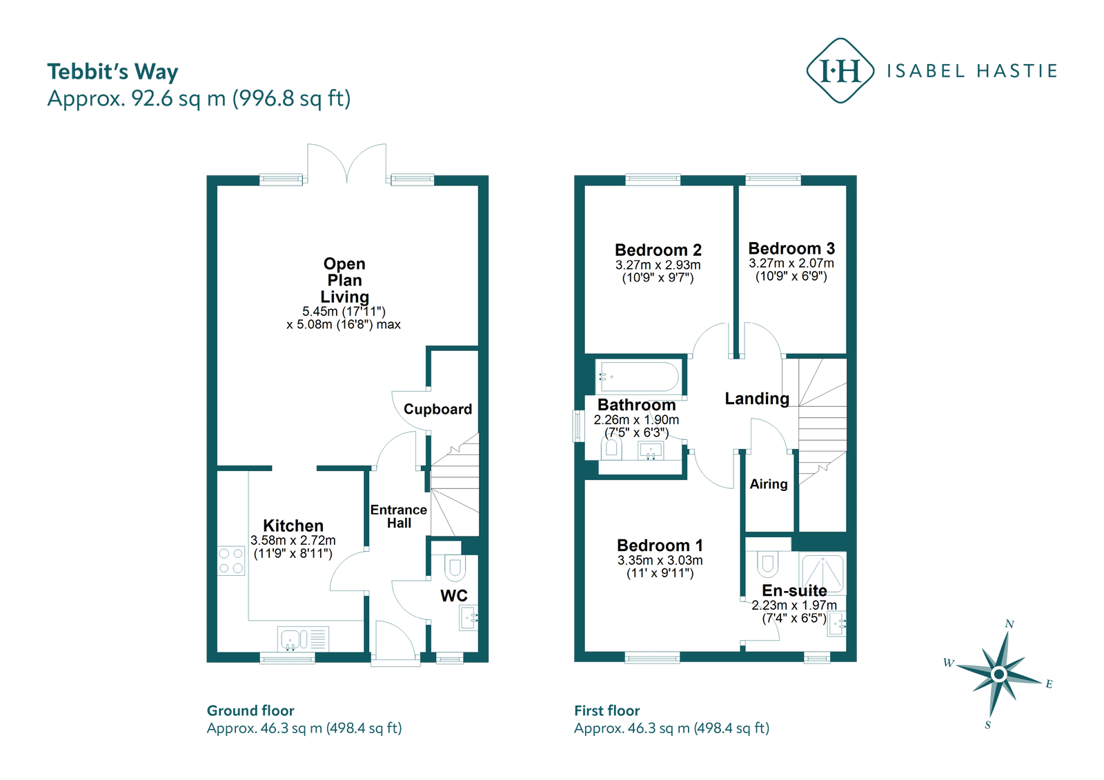 11, Tebbit's Way, Comberton floorplan