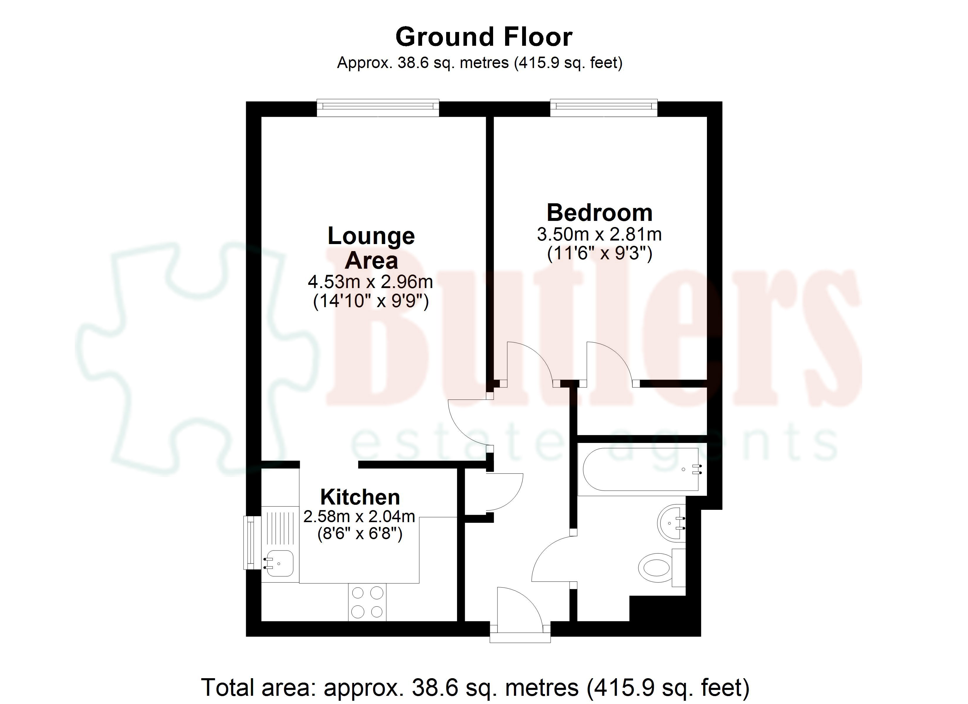 1 Bedrooms Flat for sale in Holt House, Flamstead End Road, Cheshunt EN8