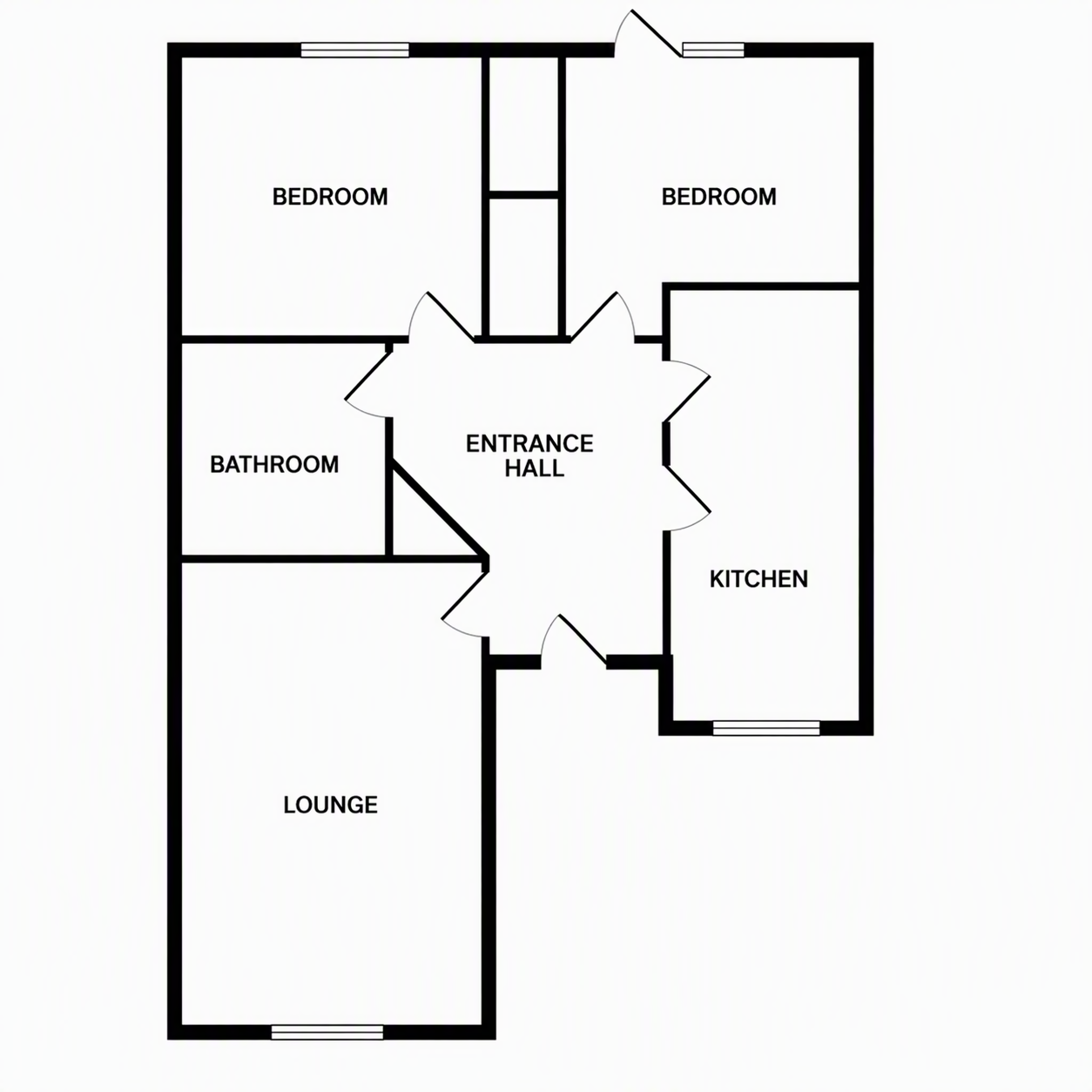 11 Lodge Mews,, Grange Lane, Leicester floorplan