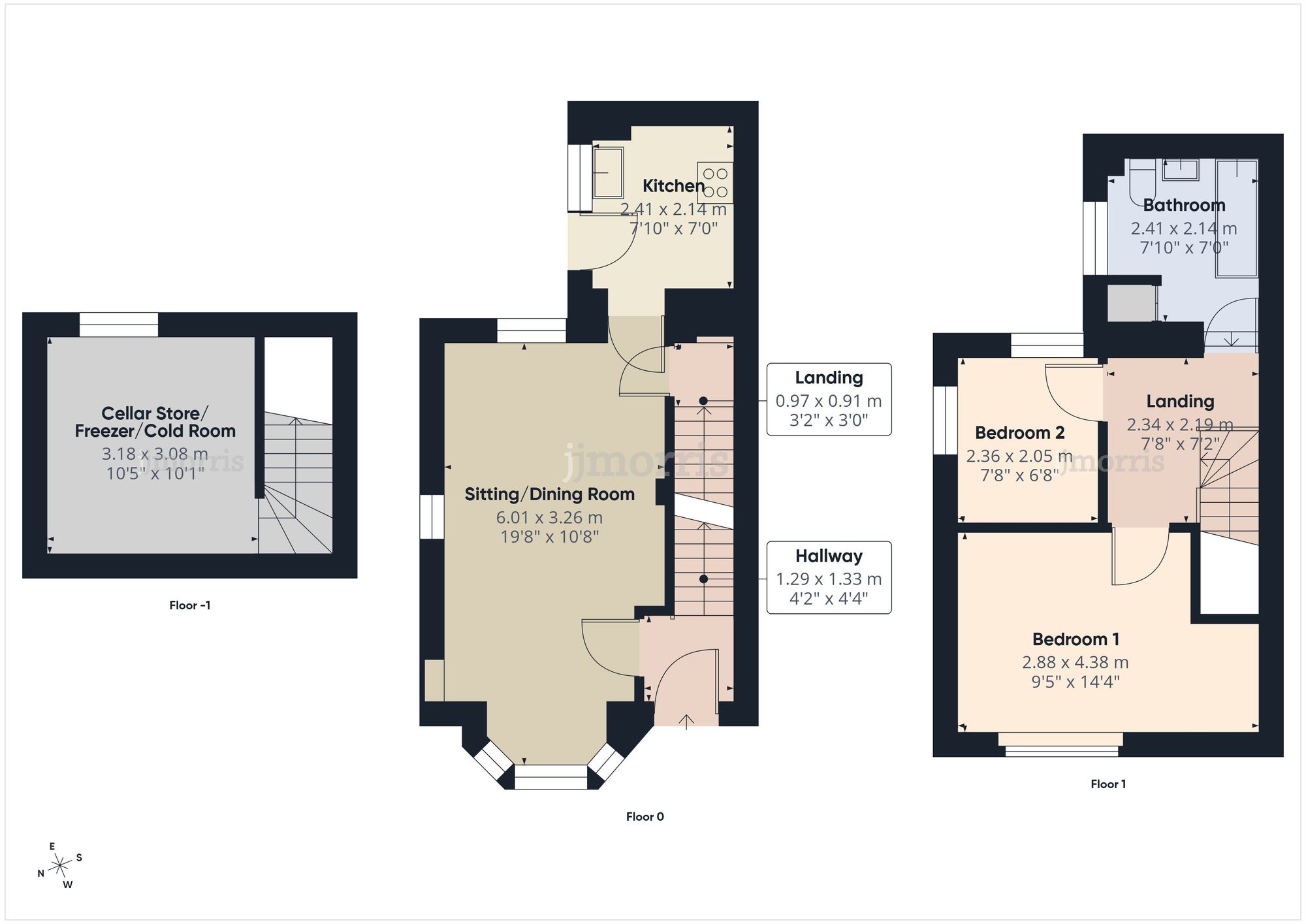 Glasfryn Upper West Street, Newport floorplan