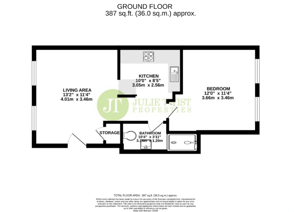 3b, 183 Water Street, Manchester floorplan