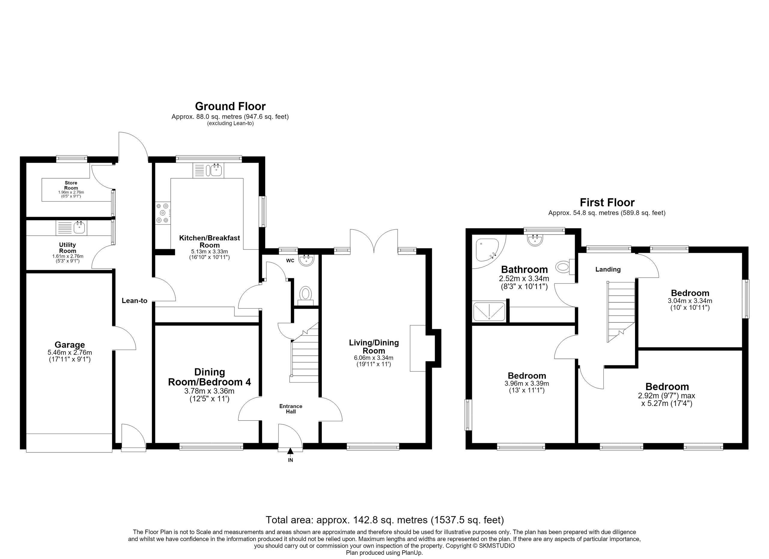 83 Highfield Lane, Hemel Hempstead floorplan