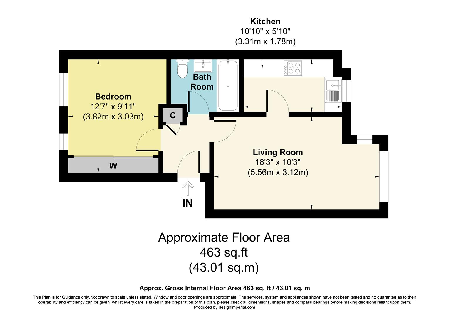 Philips Close, Carshalton floorplan