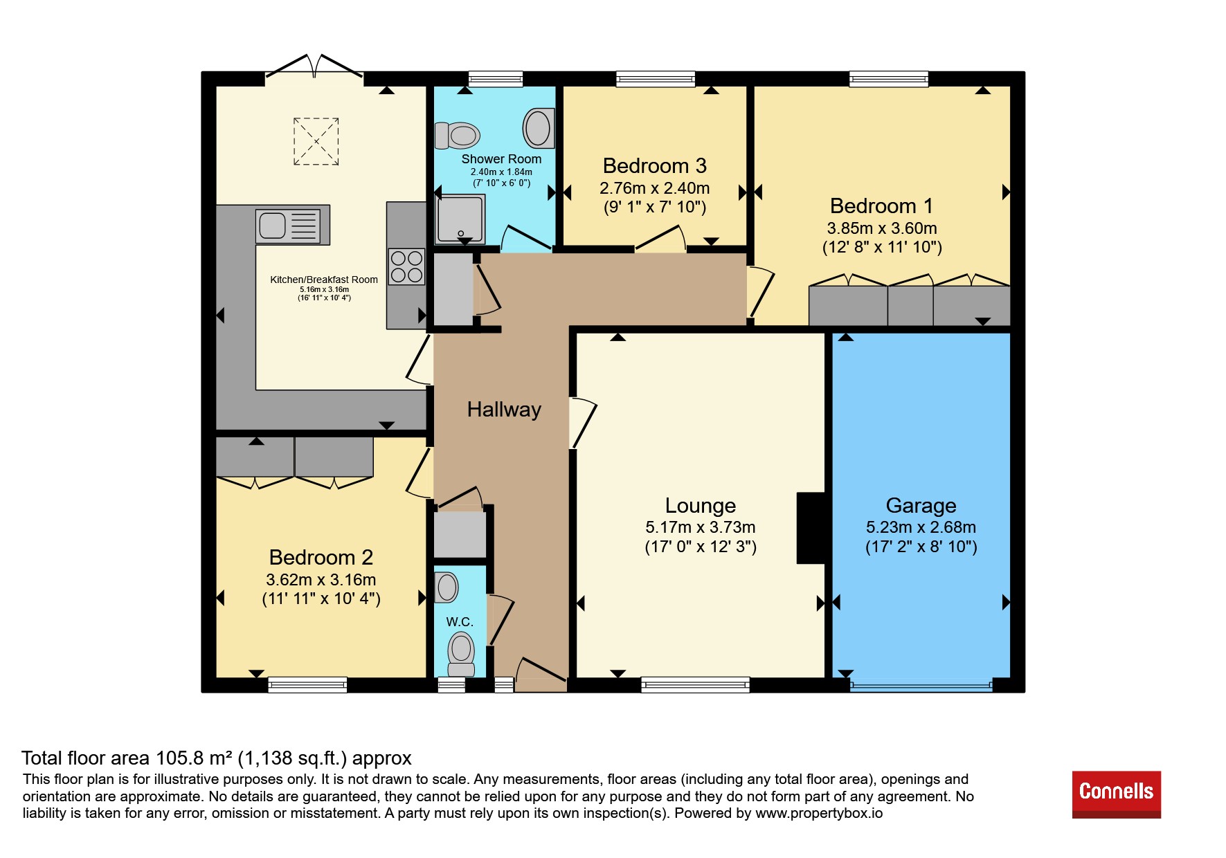 32, Tytherley Green, Bournemouth floorplan
