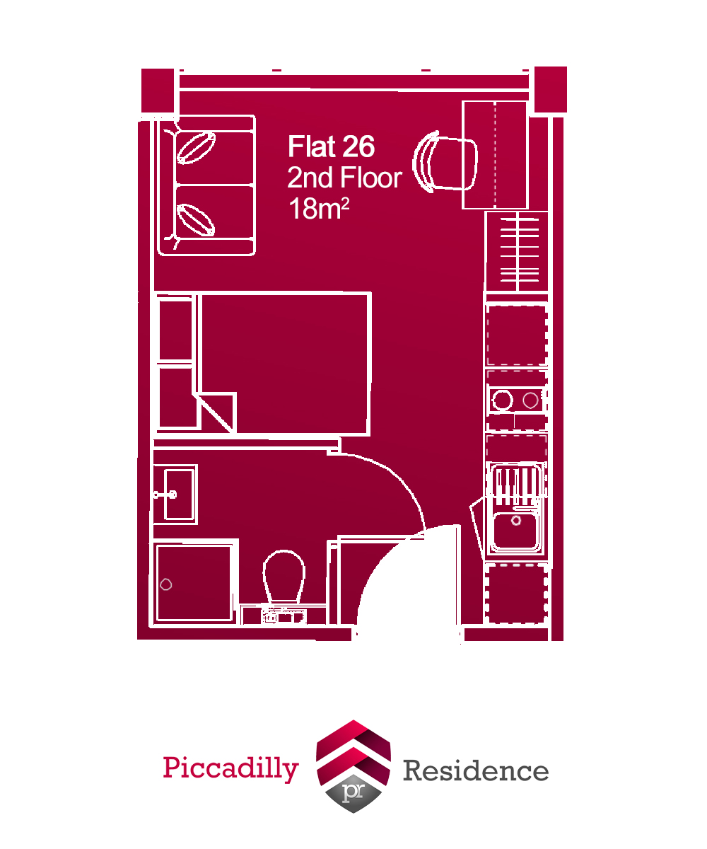 0 Bedrooms Studio to rent in Piccadilly Residence, Piccadilly Court, York YO1