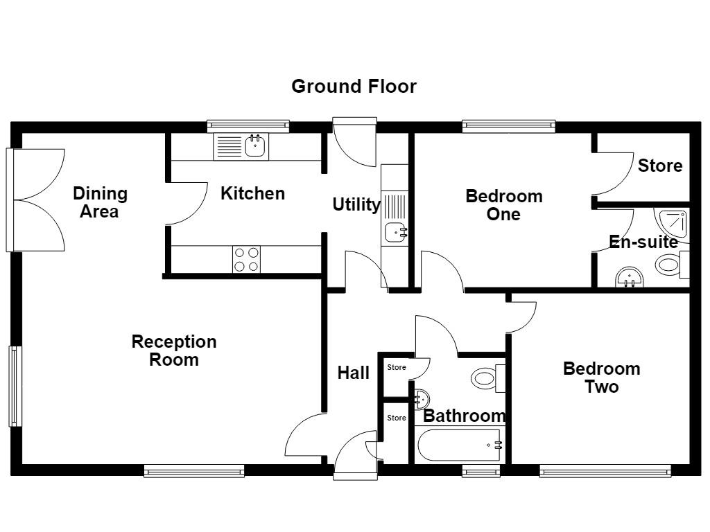 34 Shireburn Caravan Park, Edisford Road, Waddington floorplan