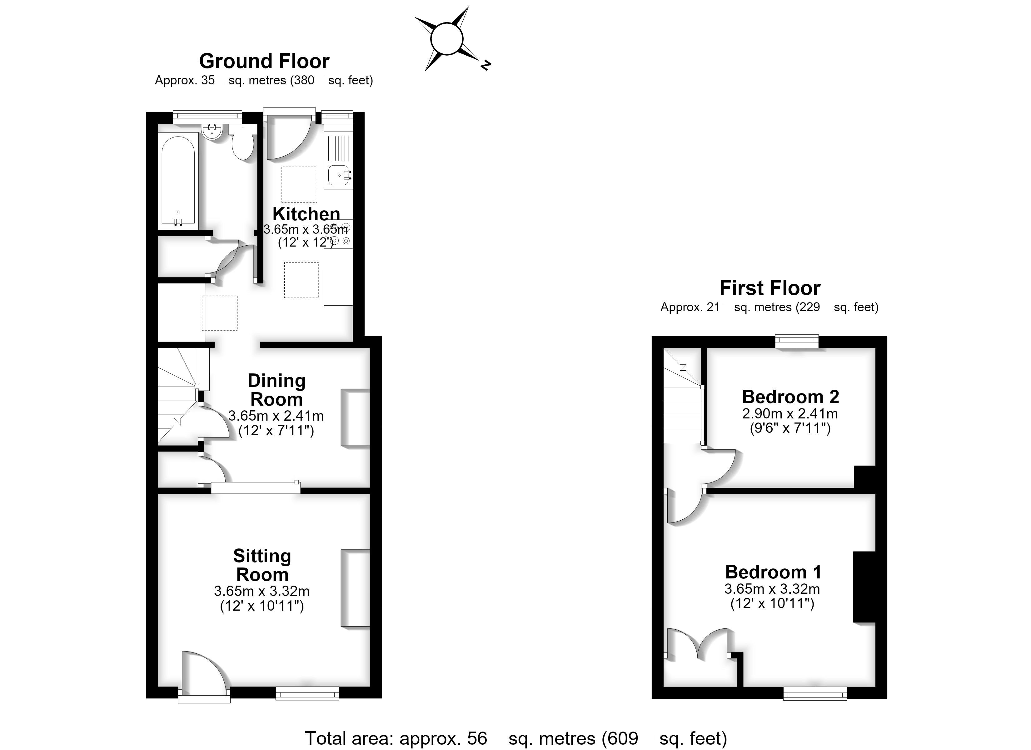 42, Barrells Down Road, Hertfordshire floorplan