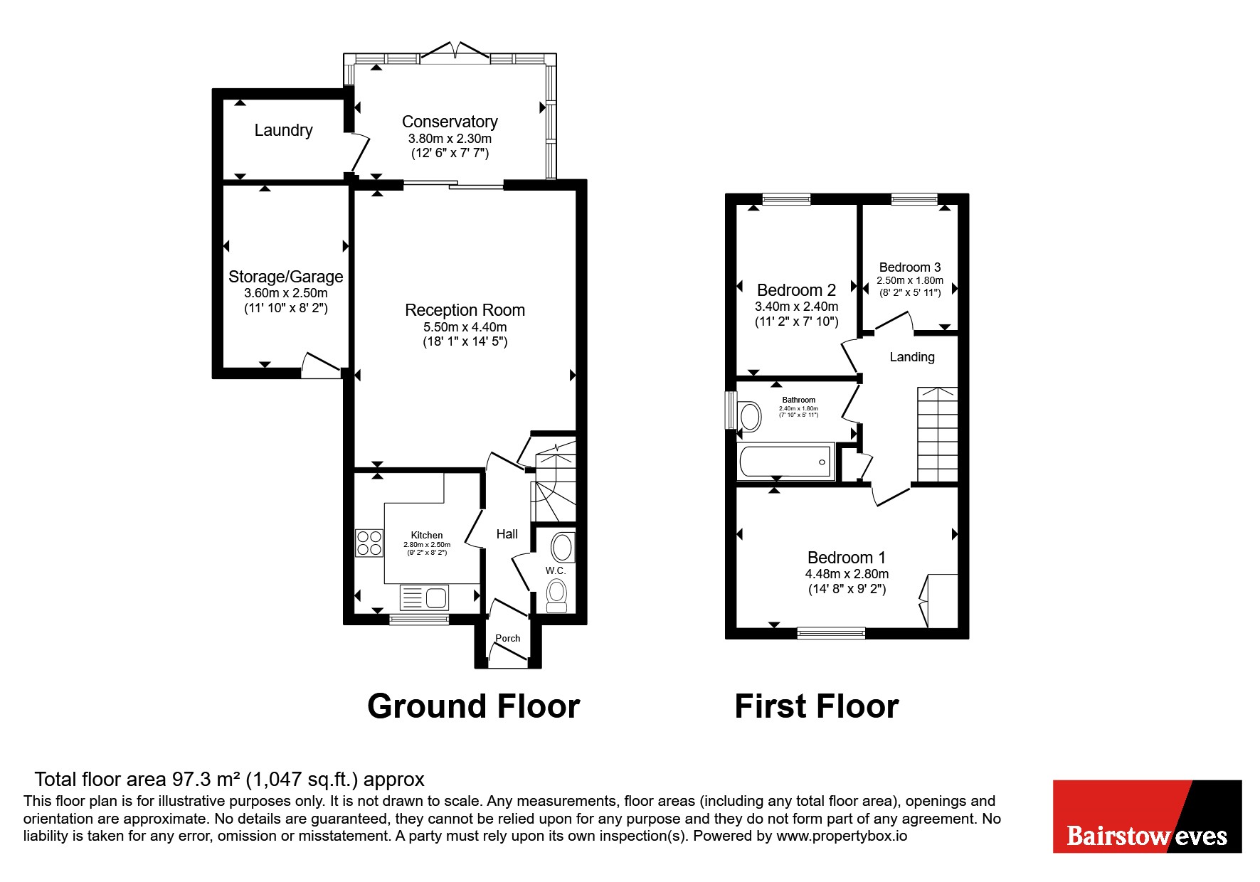 22, Keel Close, London floorplan