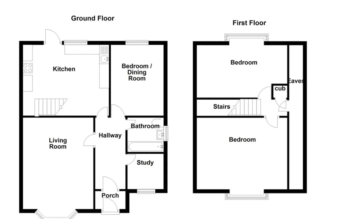 357, New Road, Saltash floorplan