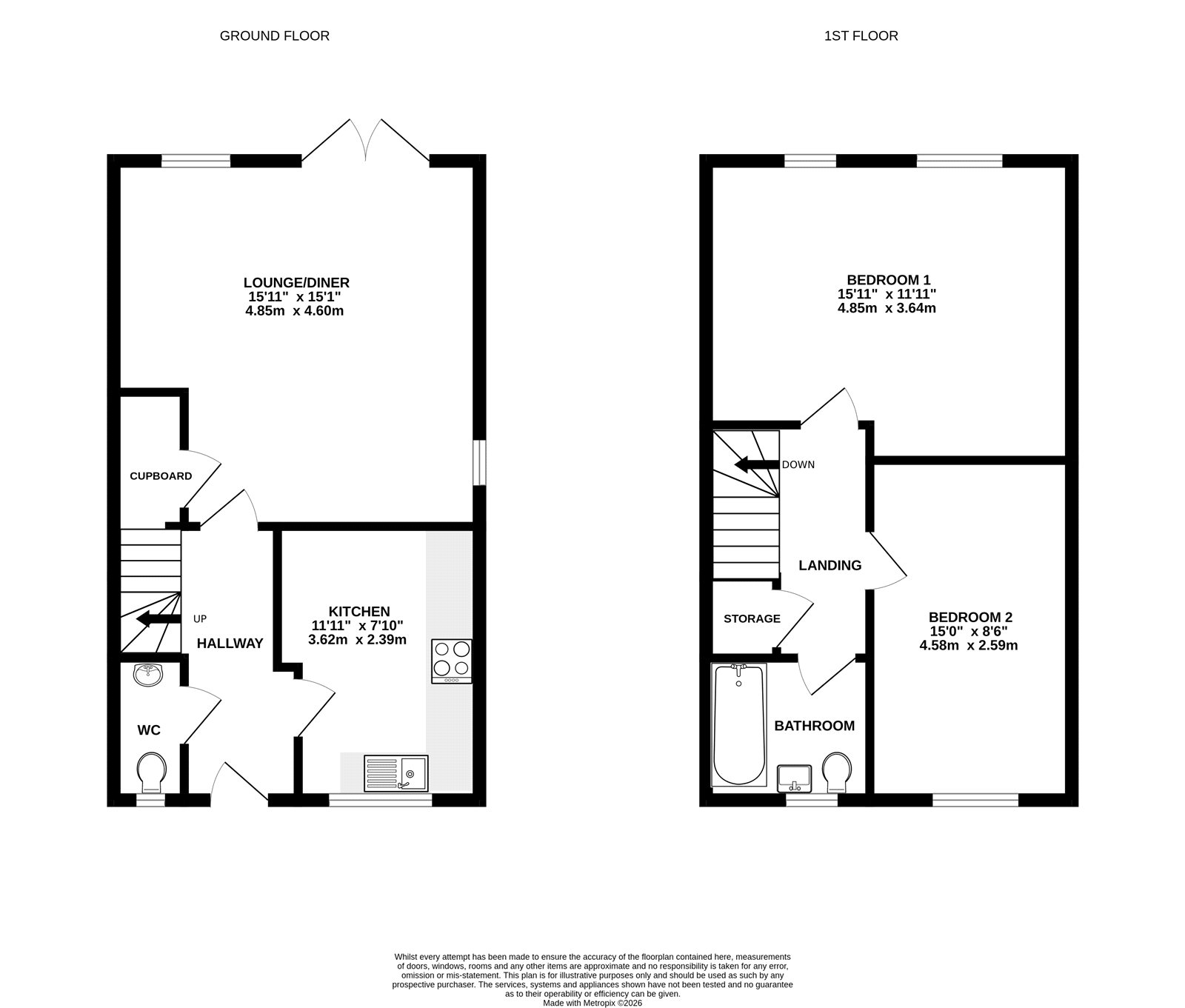 Newlands Meadows (HSPG) - Plot 54, 6, Tattershall Road, Warwickshire floorplan