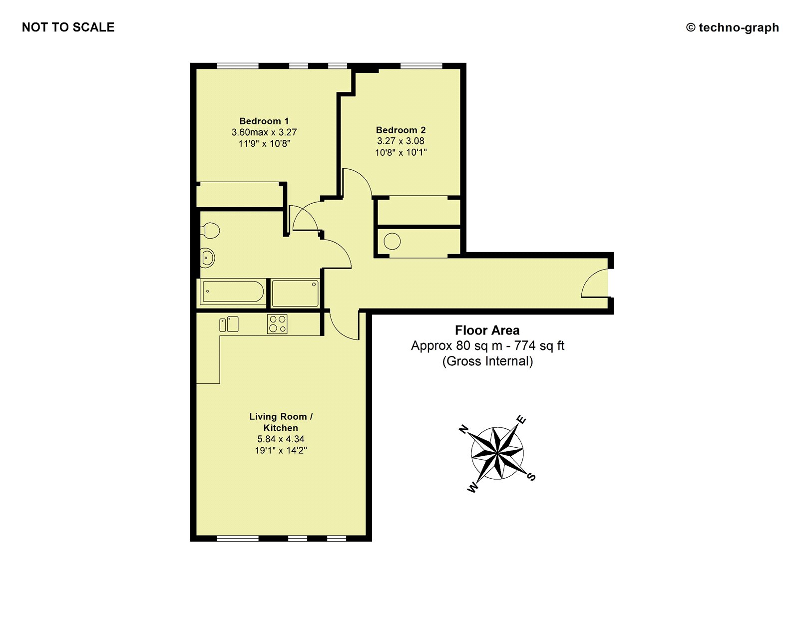 2 Bedrooms Flat to rent in Hallmark House Annexe, Station Road, Henley-On-Thames, Oxfordshire RG9