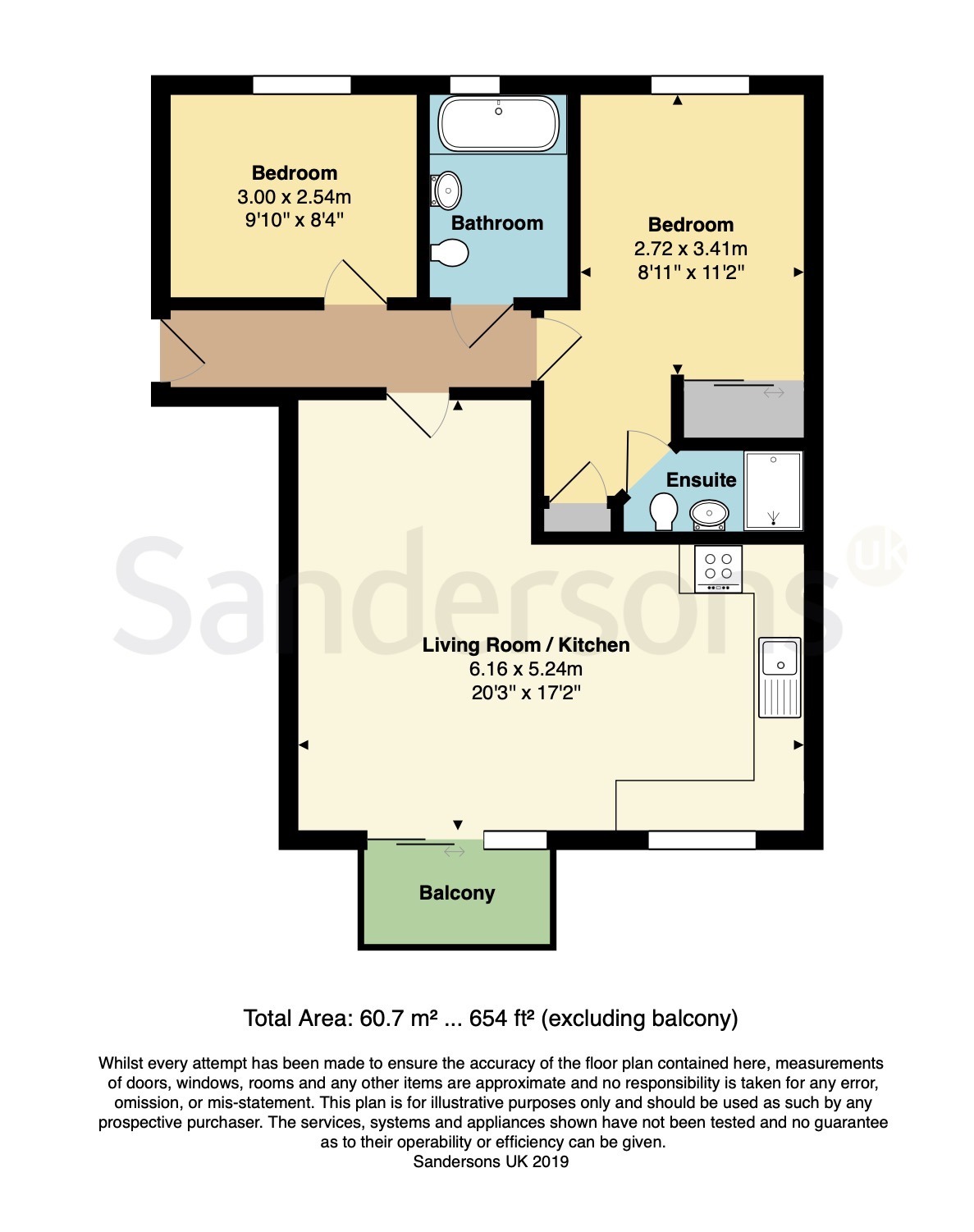 40, Arundel Square, Maidstone floorplan