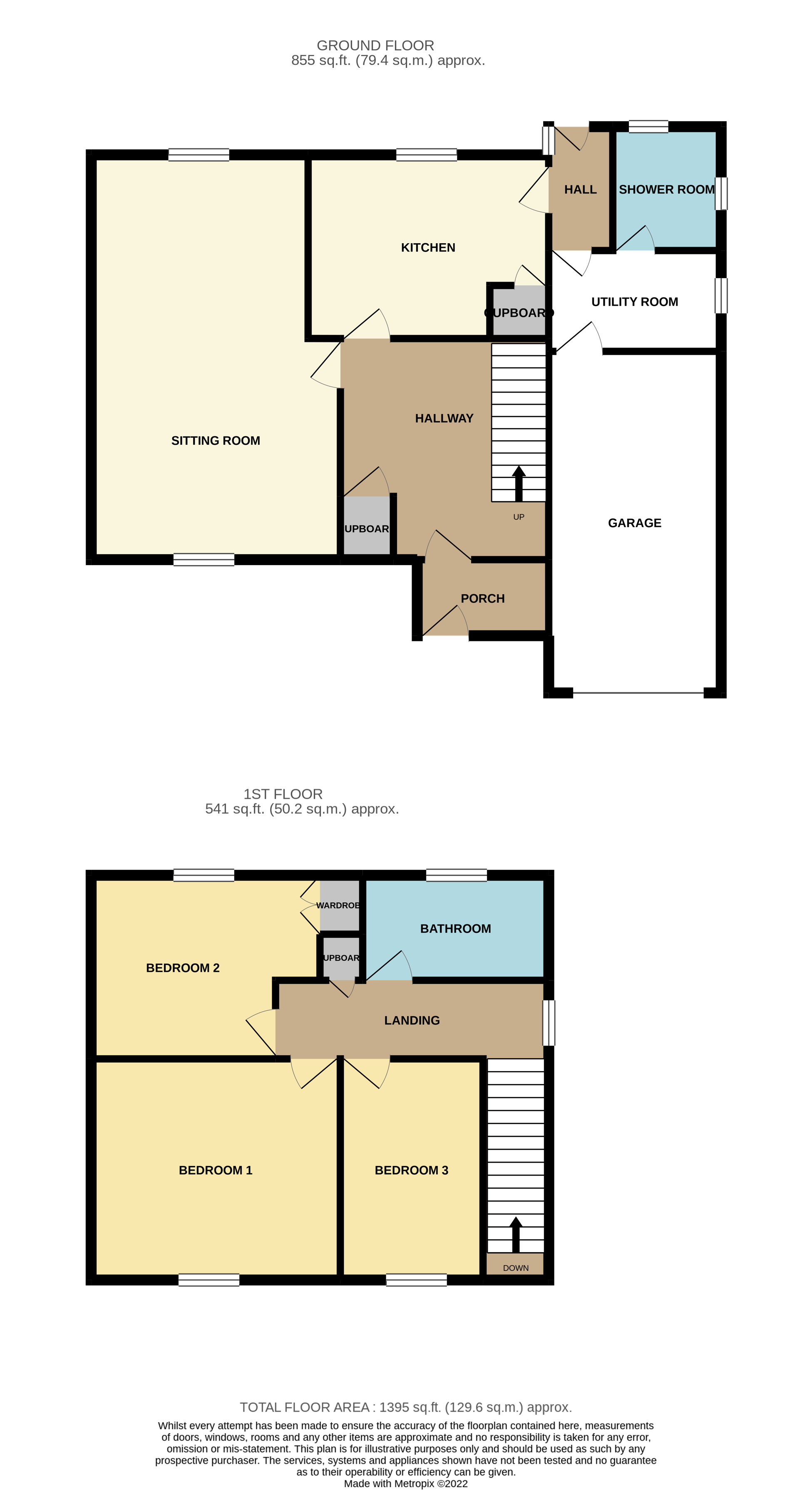 3, Spencer Close, Ashbourne floorplan