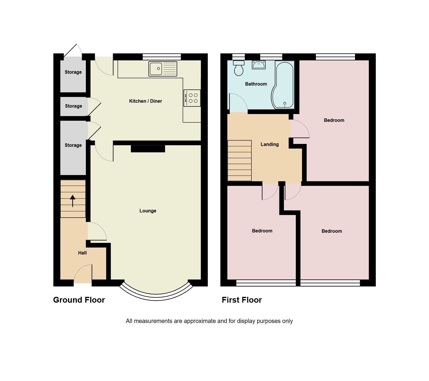 68 Honeywall, Penkhull, Stoke-On-Trent floorplan