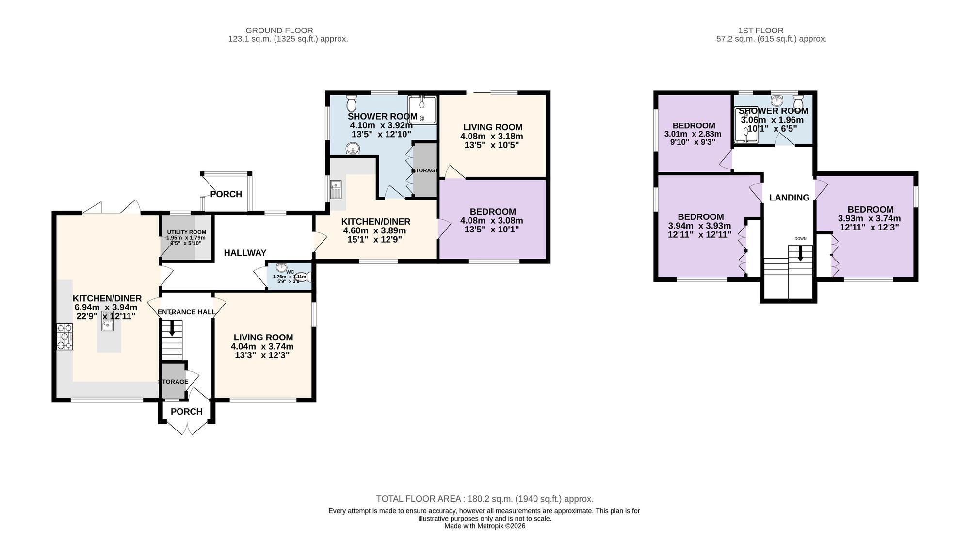 Ashfield, Preston floorplan