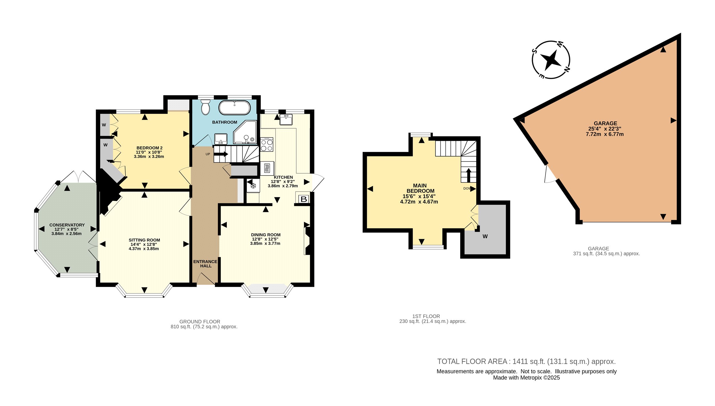 Josephine Close, Lower Kingswood, Tadworth, Surrey, KT20 floorplan
