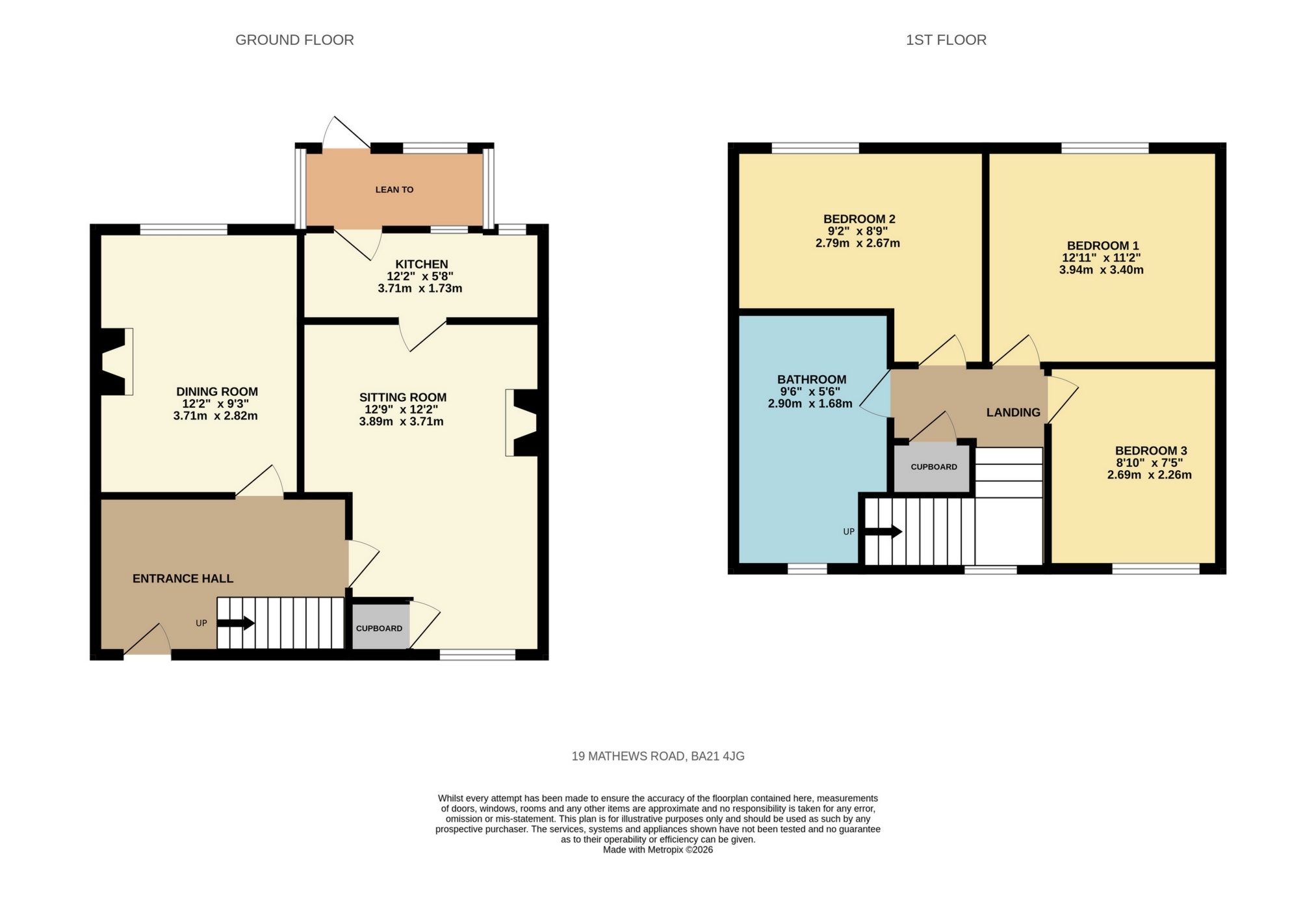 Matthews Road, Somerset floorplan