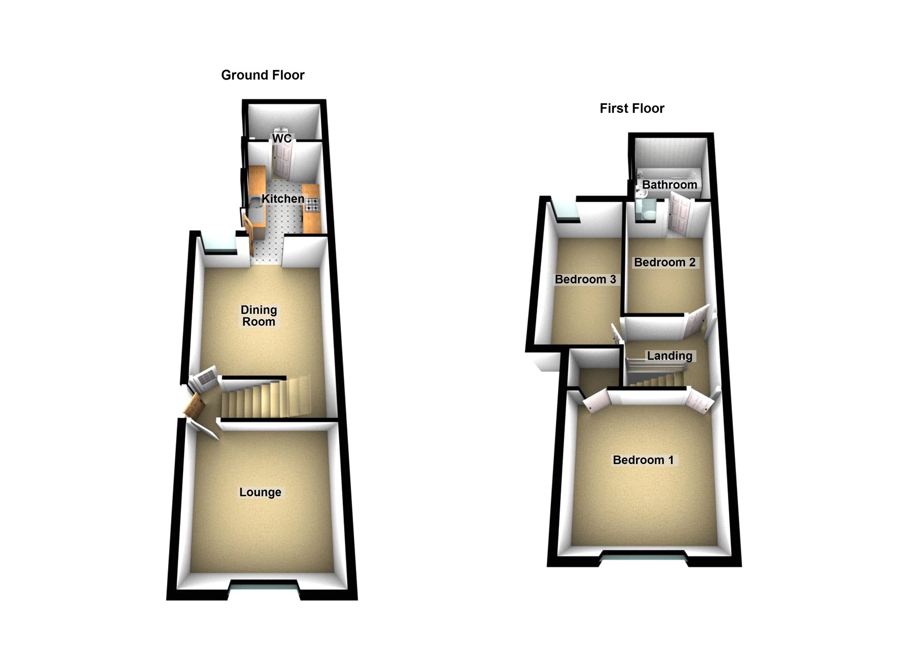 3 Bedrooms Terraced house for sale in Spa Street, Lincoln LN2