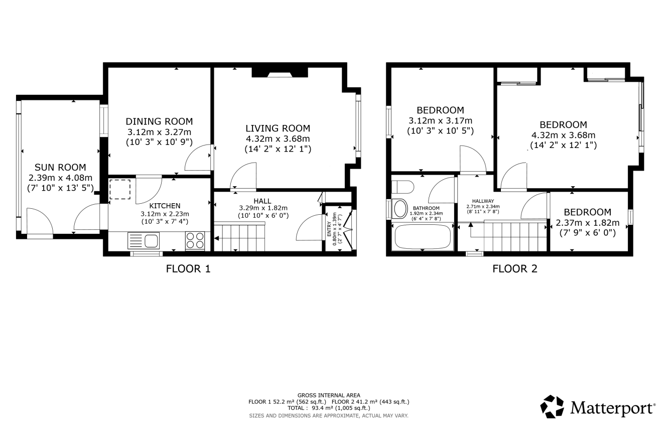 17, Douglas Drive, Glasgow floorplan