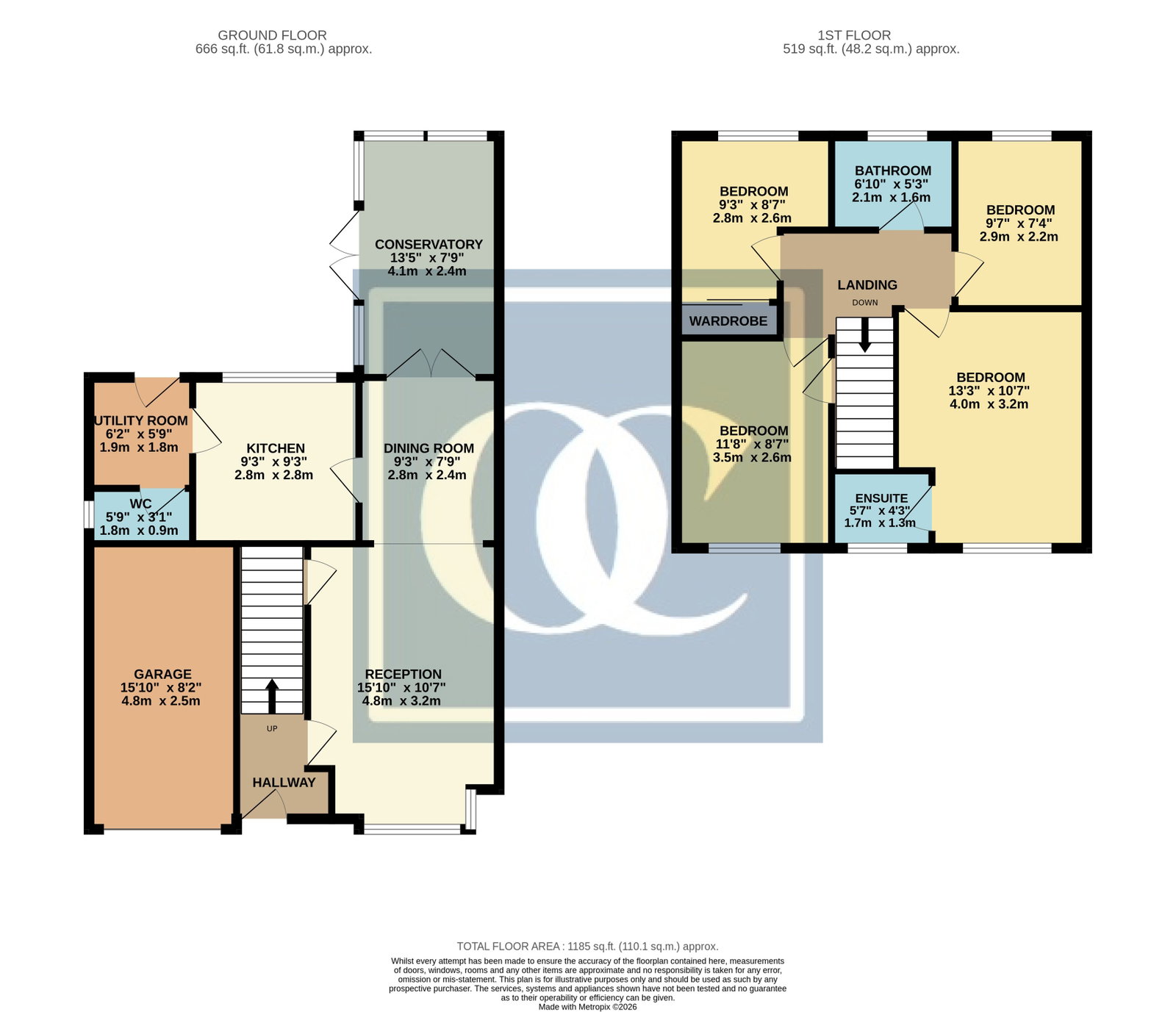 Channel Way, Coventry floorplan