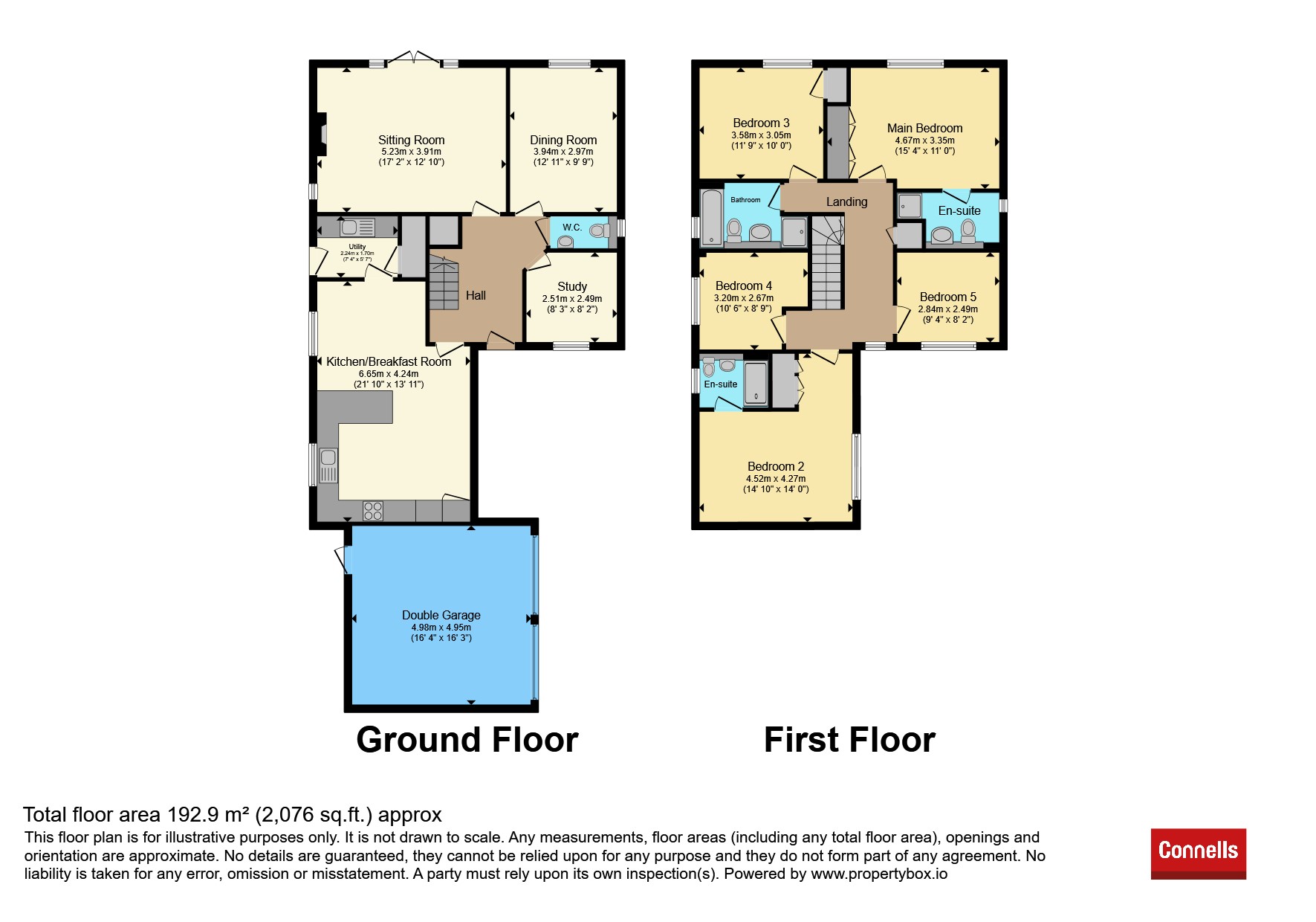 5, Basket Hall, SHIPSTON-ON-STOUR floorplan