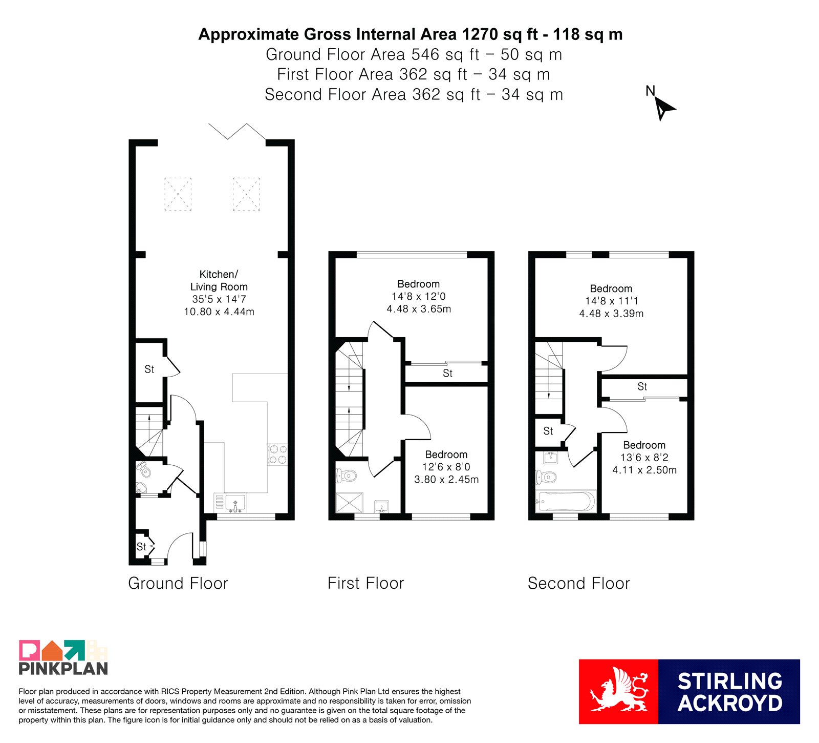 6, Grosvenor Road, Twickenham floorplan