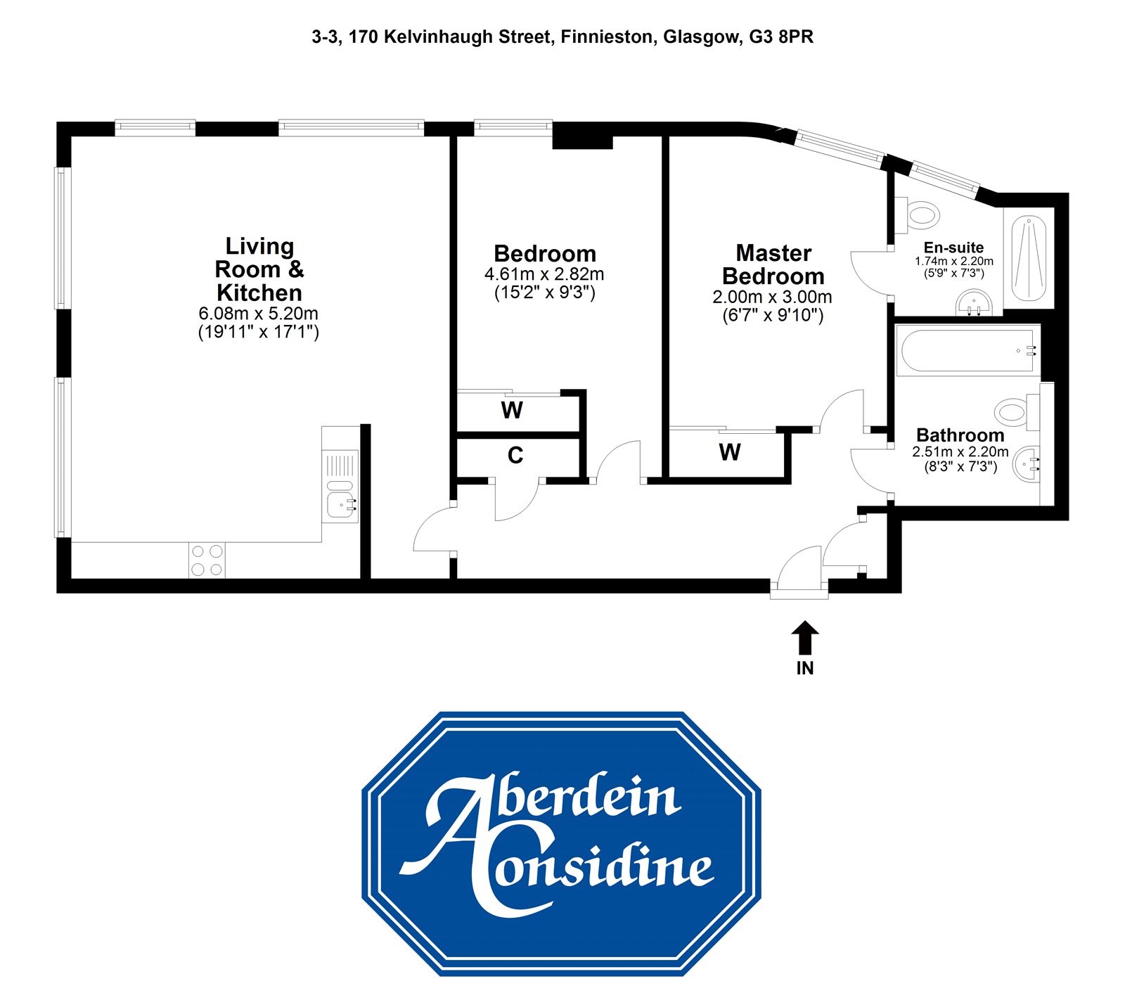 2 Bedrooms Flat for sale in 3/3, Kelvinhaugh Street, Yorkhill, Glasgow G3