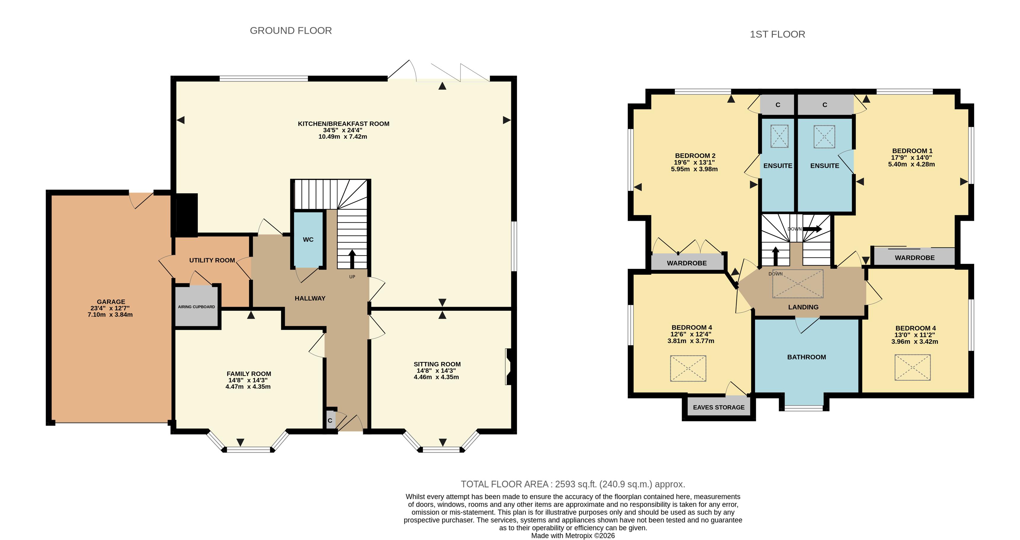 7 Kearton Close, Kenley floorplan