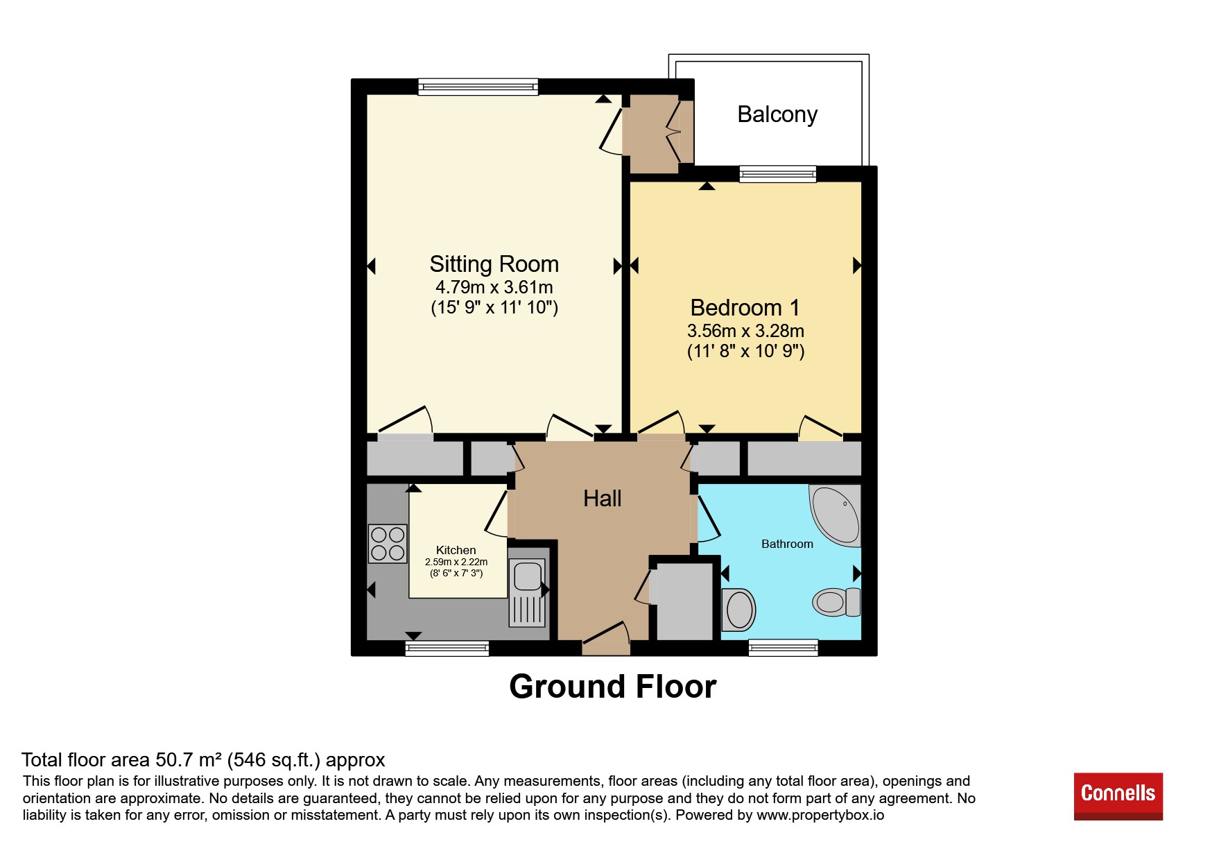 75, Cranham Drive, WORCESTER floorplan