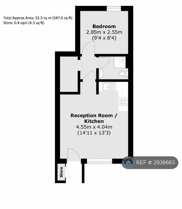 Benwell Court, Sunbury-On-Thames floorplan