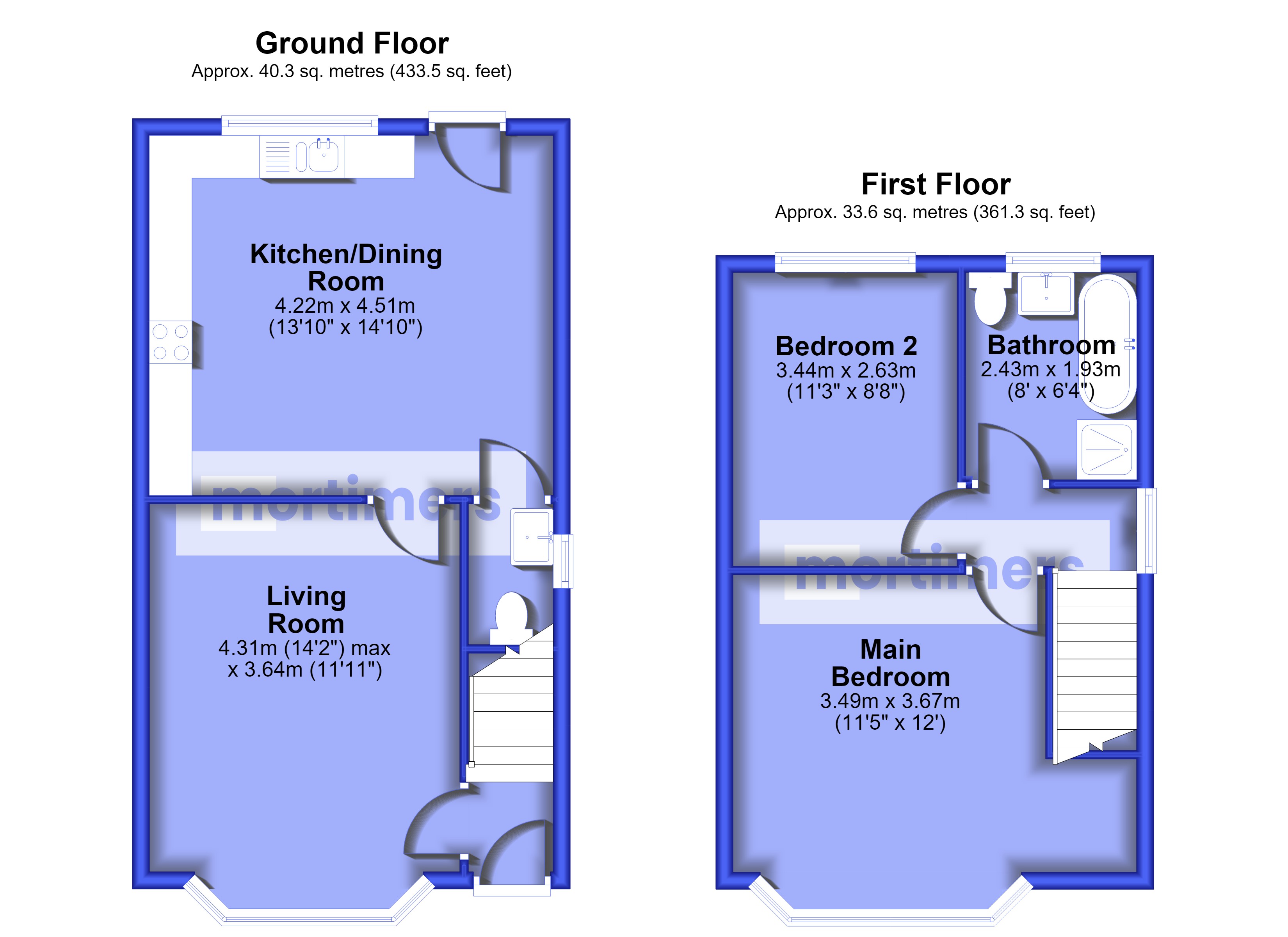 88, Kings Road, Lancashire floorplan