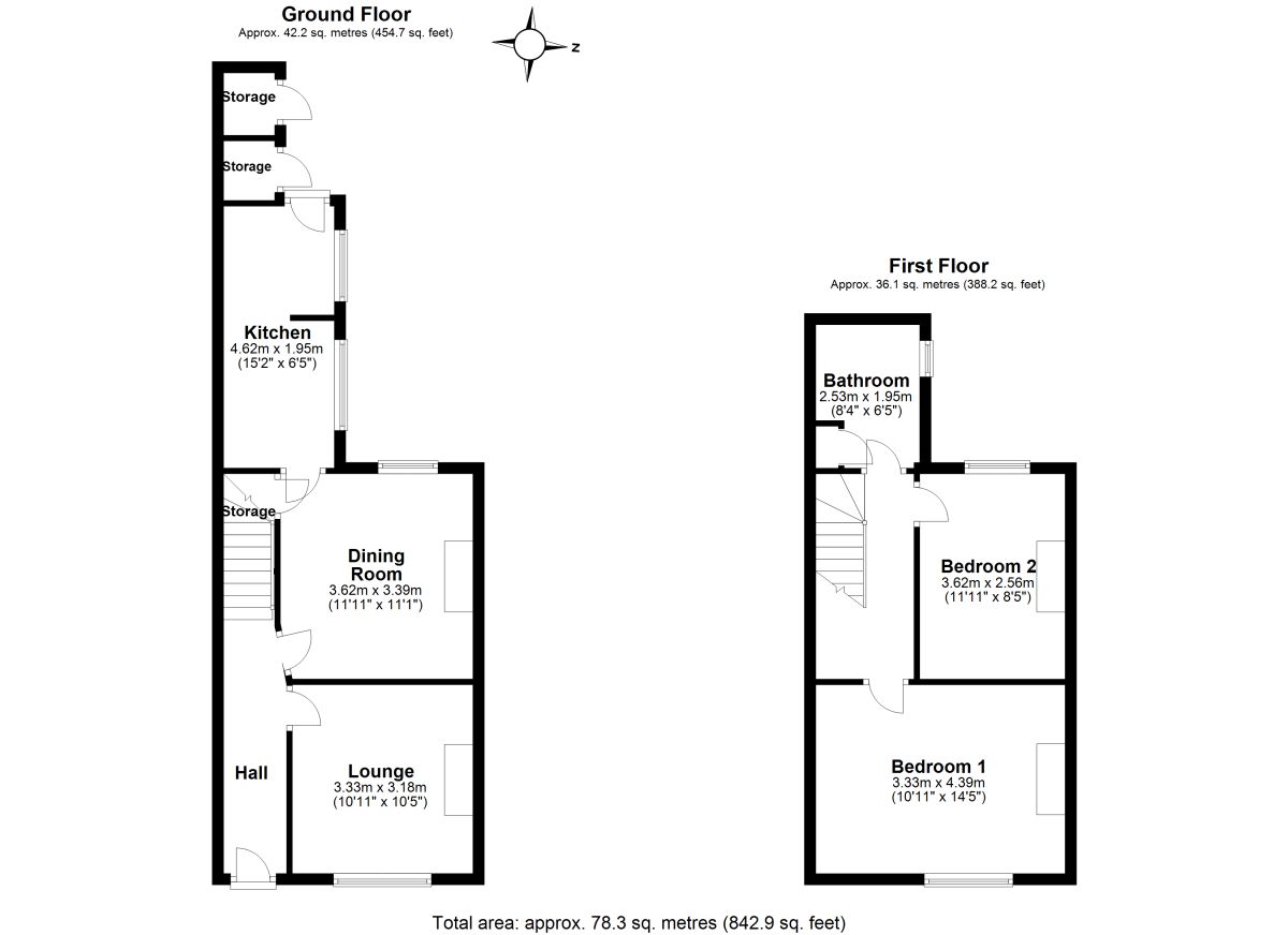 2 Bedrooms Terraced house for sale in Ellis Lane, Frodsham WA6