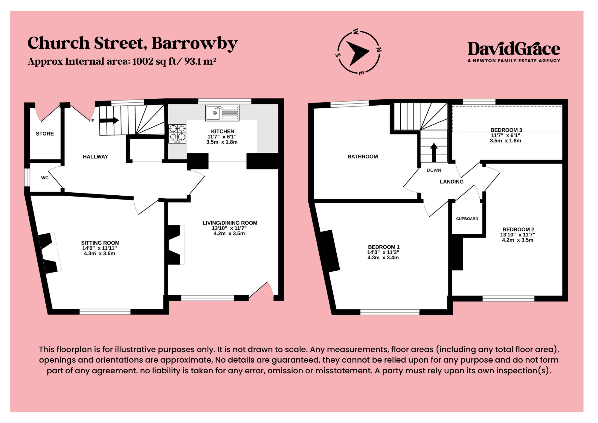 2 Post House Church Street, Grantham floorplan
