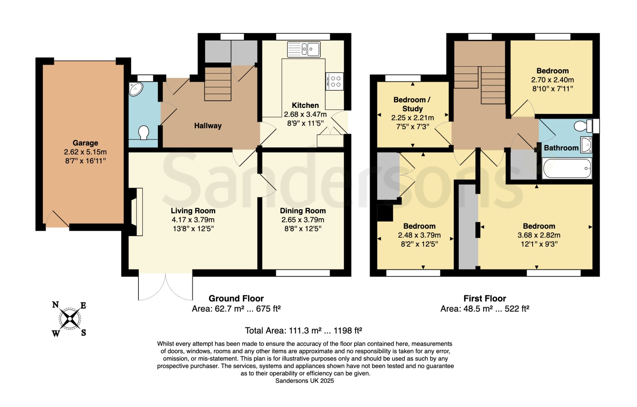 6 Quarry Wood, Aldington, Kent floorplan