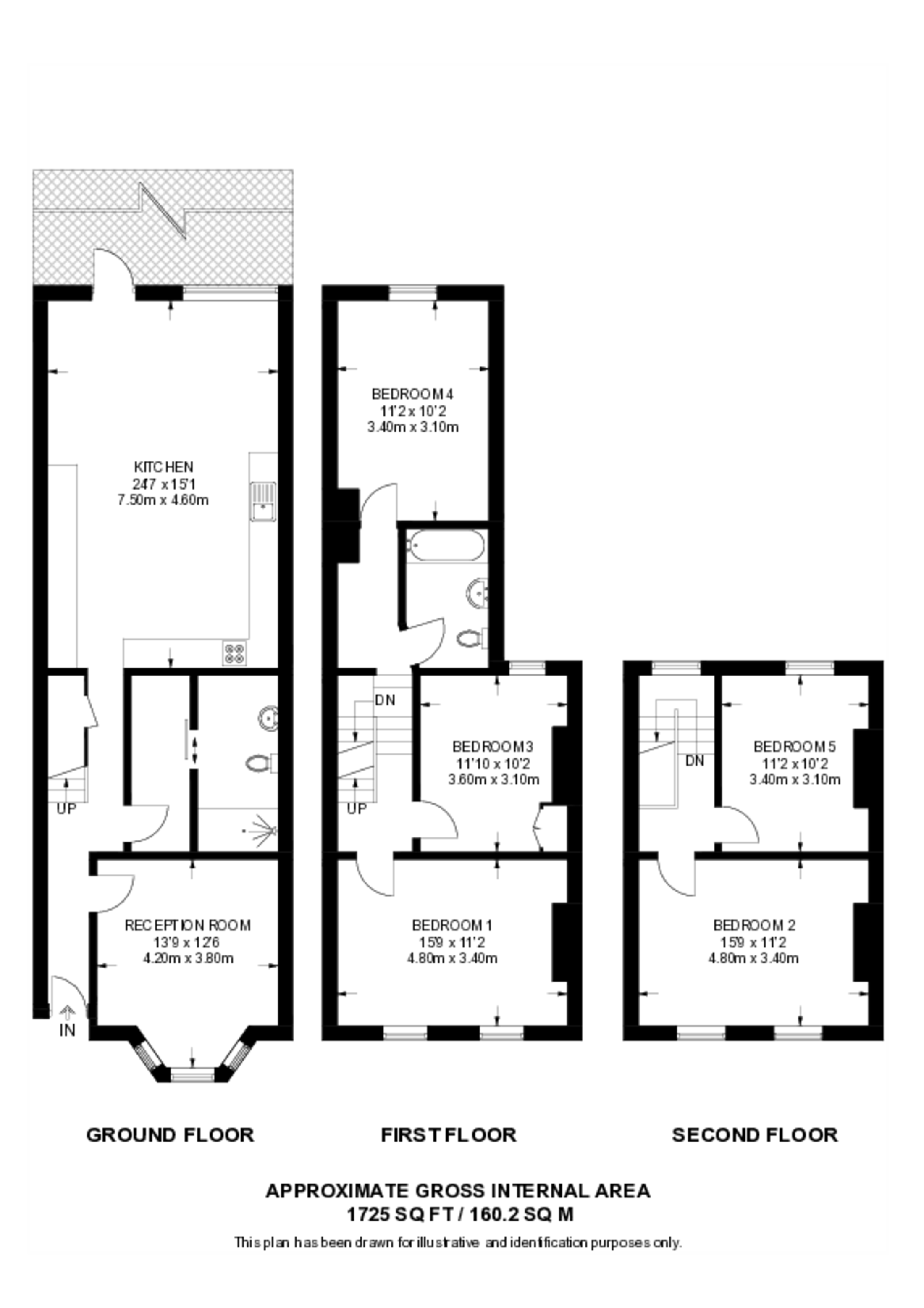 Chatham Street, London, SE17, Elephant and Castle floorplan