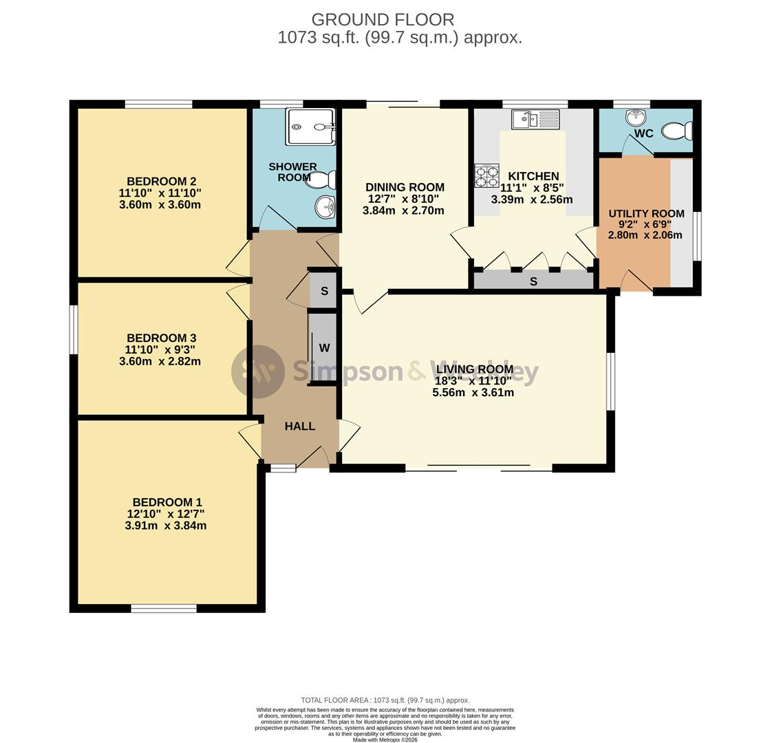 Sandringham Close, Rushden floorplan