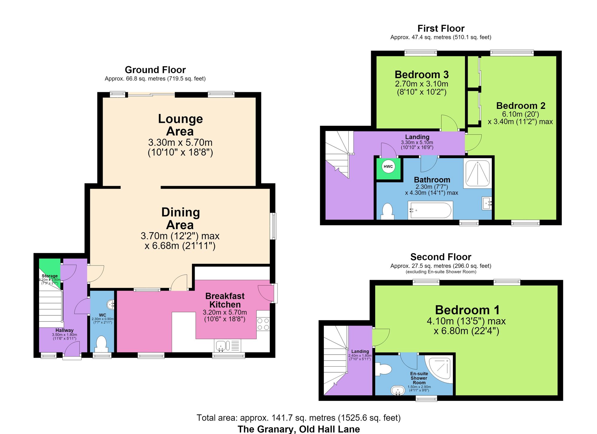 The Granary, Worksop floorplan